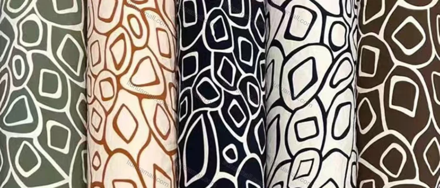 Wholesale Women's Plus Size Round Neck 3/4 Sleeve Geometric Print Pleated Hem Midi Dress With Belt XFD-20-X014# - Liuhuamall