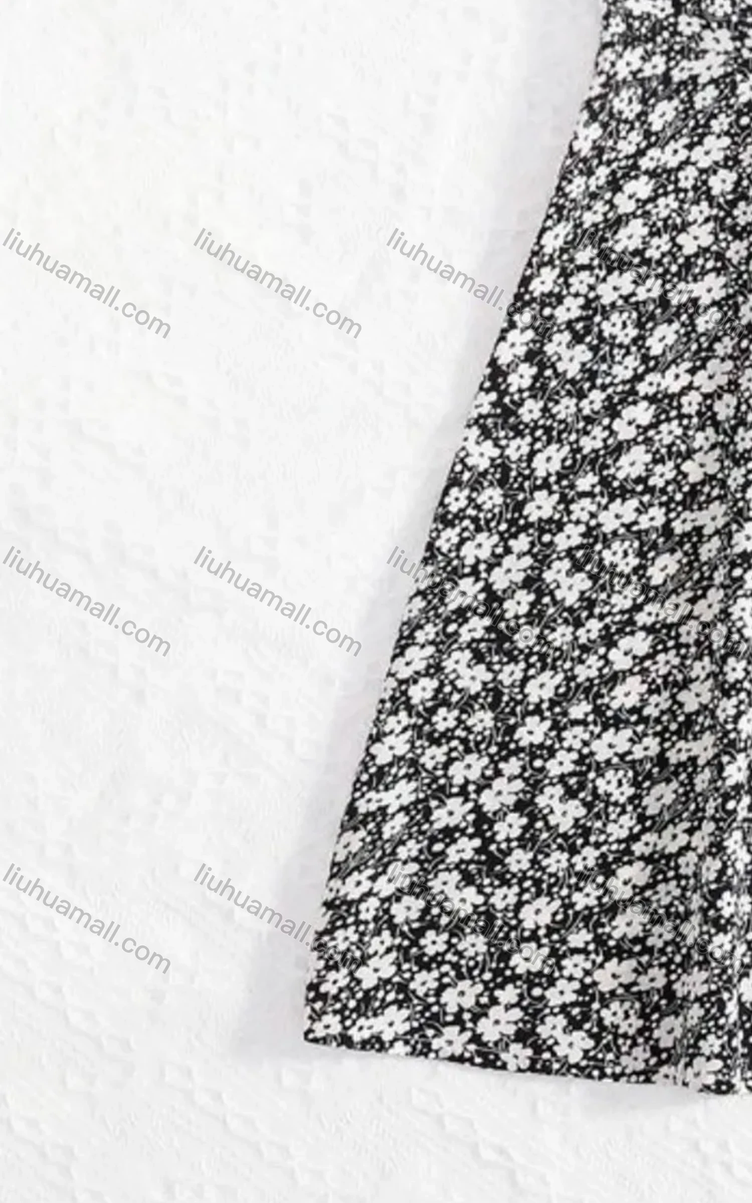 Wholesale Women's Bowknot Spaghetti Strap Lace Up Allover Print Cami Dress - Liuhuamall