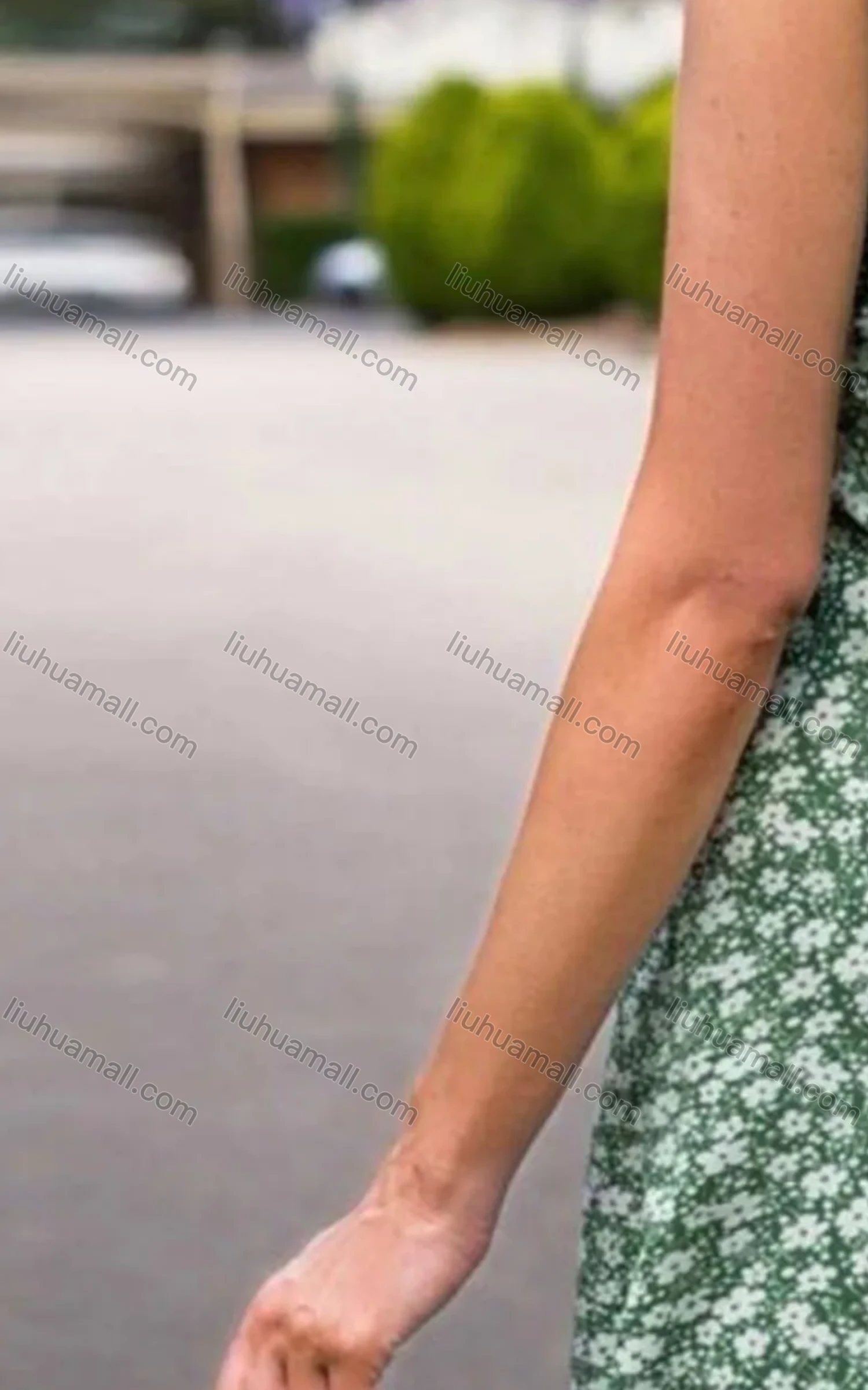 Wholesale Women's Bowknot Spaghetti Strap Lace Up Allover Print Cami Dress - Liuhuamall