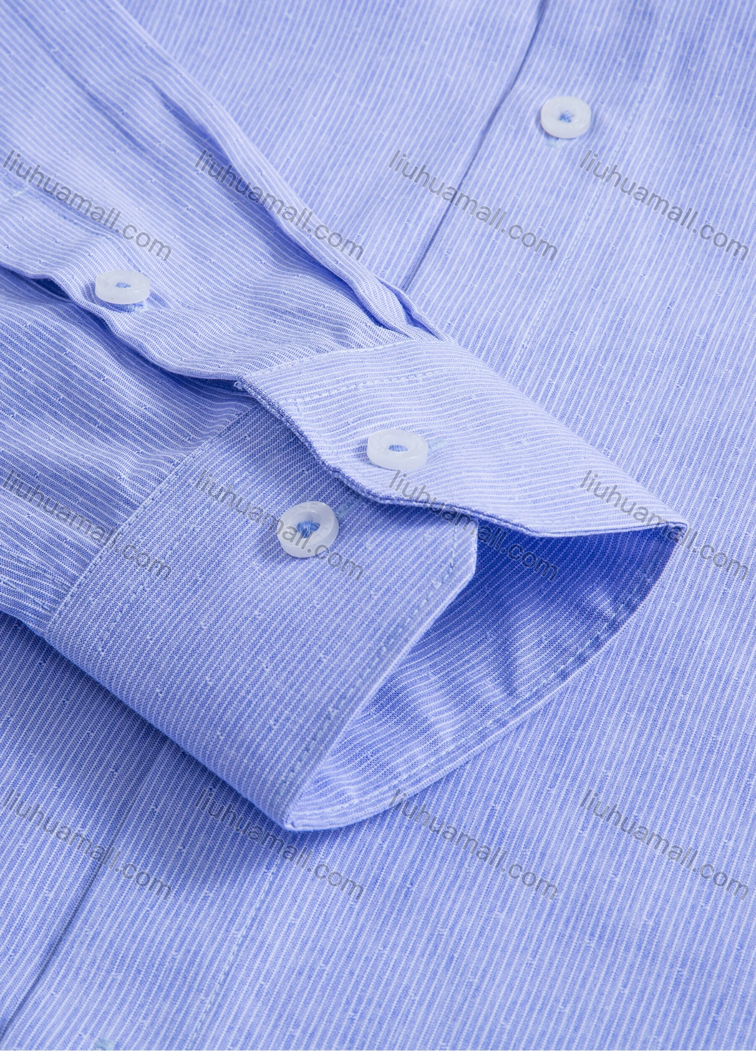 Wholesale Men's Formal Collared Long Sleeve Plain Button Down Shirts - Liuhuamall