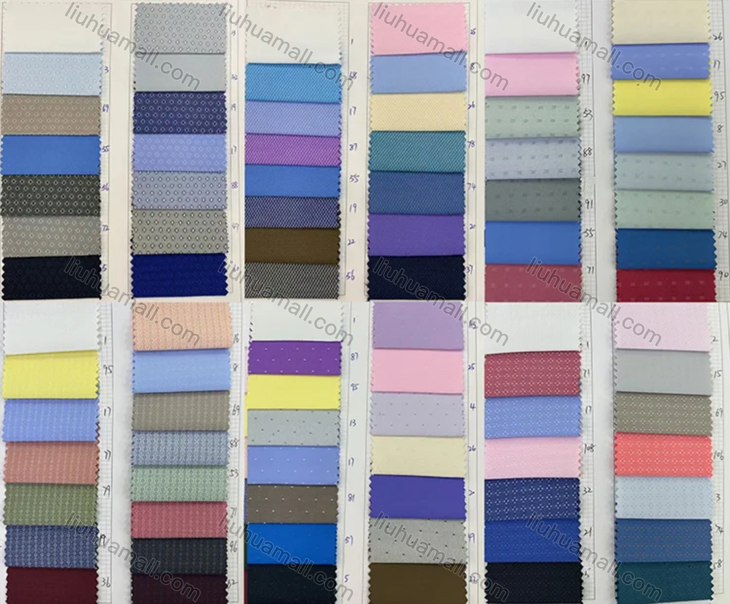 Wholesale Men's Formal Stand Collar Long Sleeve Buttons Texture Plain Shirt - Liuhuamall