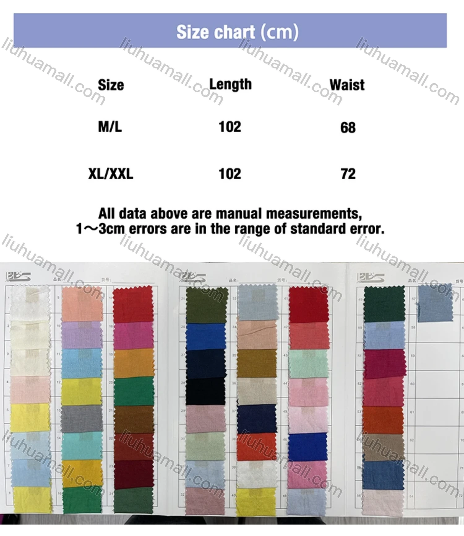 Wholesale Women's Lace Up Ruched Buttons Plain Wide Leg Casual Trouser 2204# - Liuhuamall