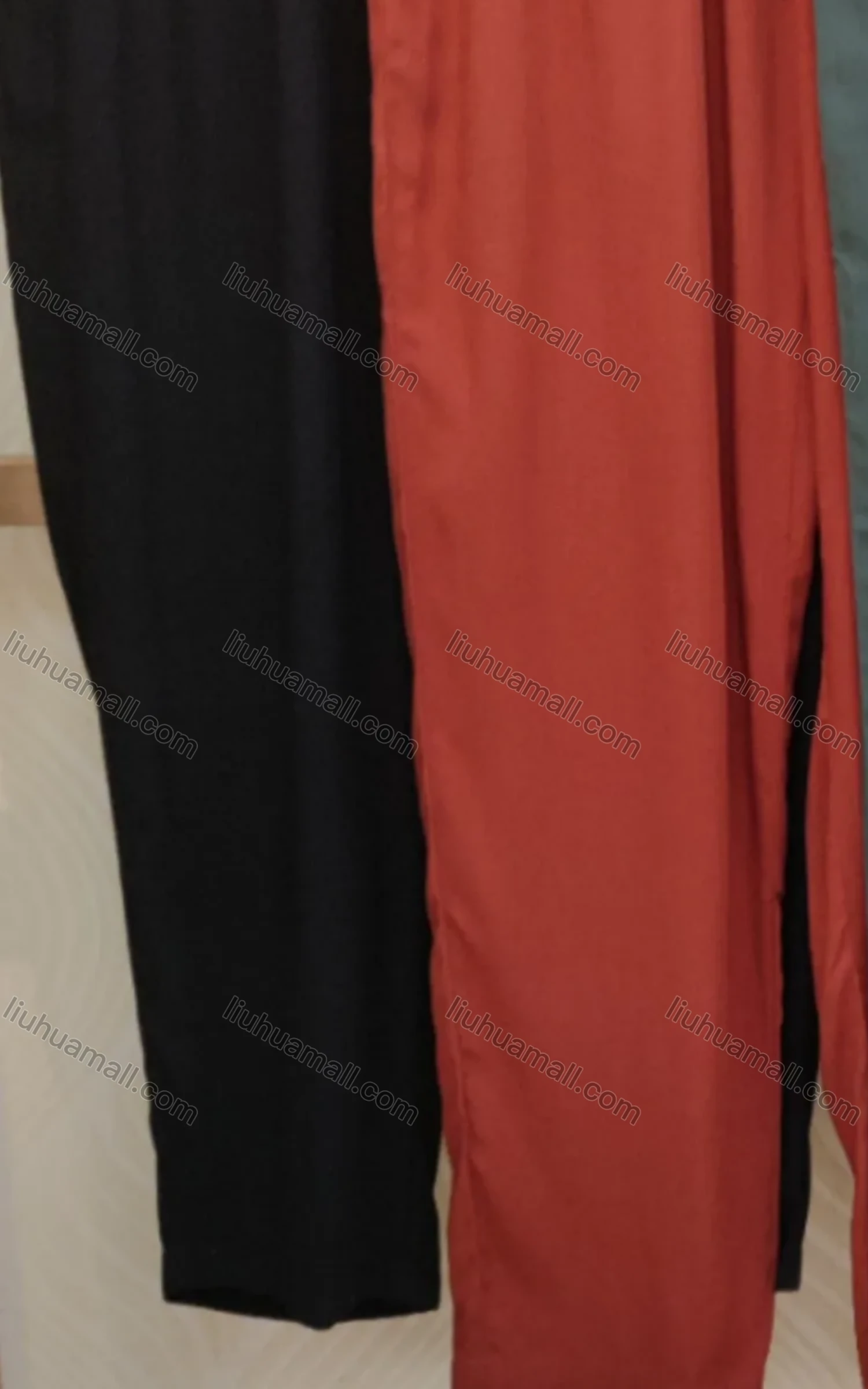 Wholesale Women's Drawstring Pockets Plain Casual Pants - Liuhuamall