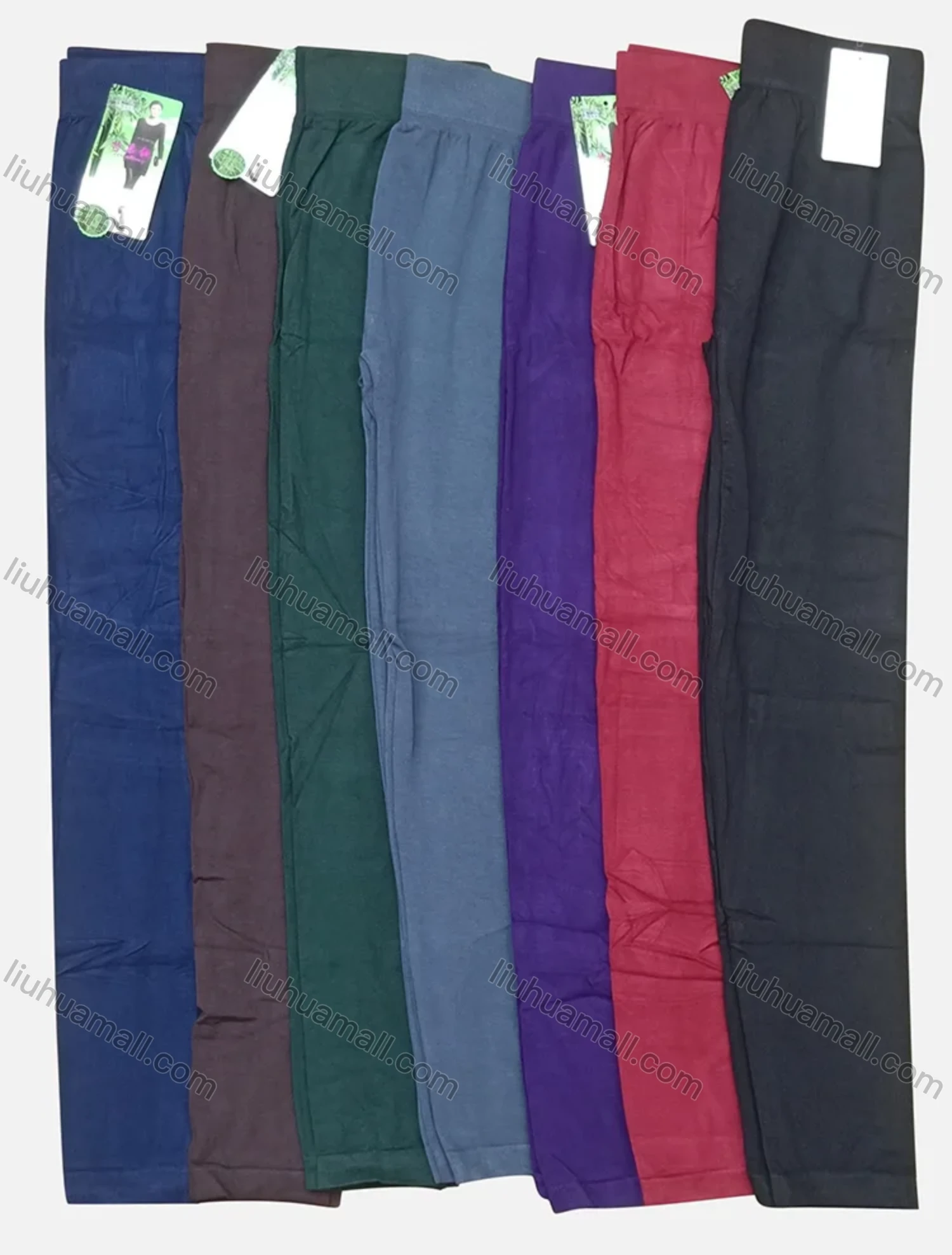 Wholesale Women's Spaghetti Strap Drawstring Plain Cami & High Waist Pants 2-Piece Set - Liuhuamall