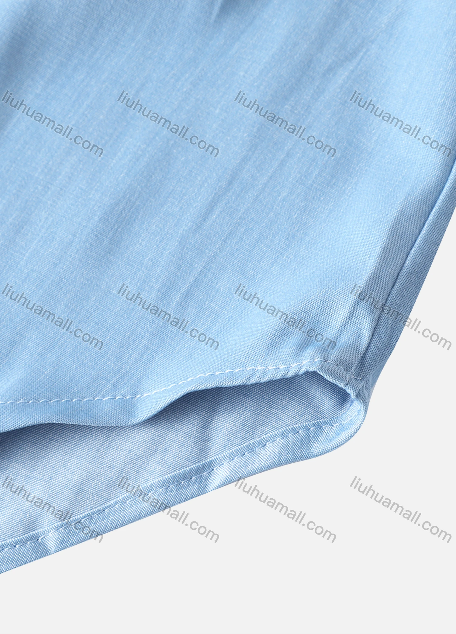 Wholesale Women's V Neck Short Sleeve Dual Pockets Button Front Curved Hem Drawstring Short Shirt Dress - Liuhuamall