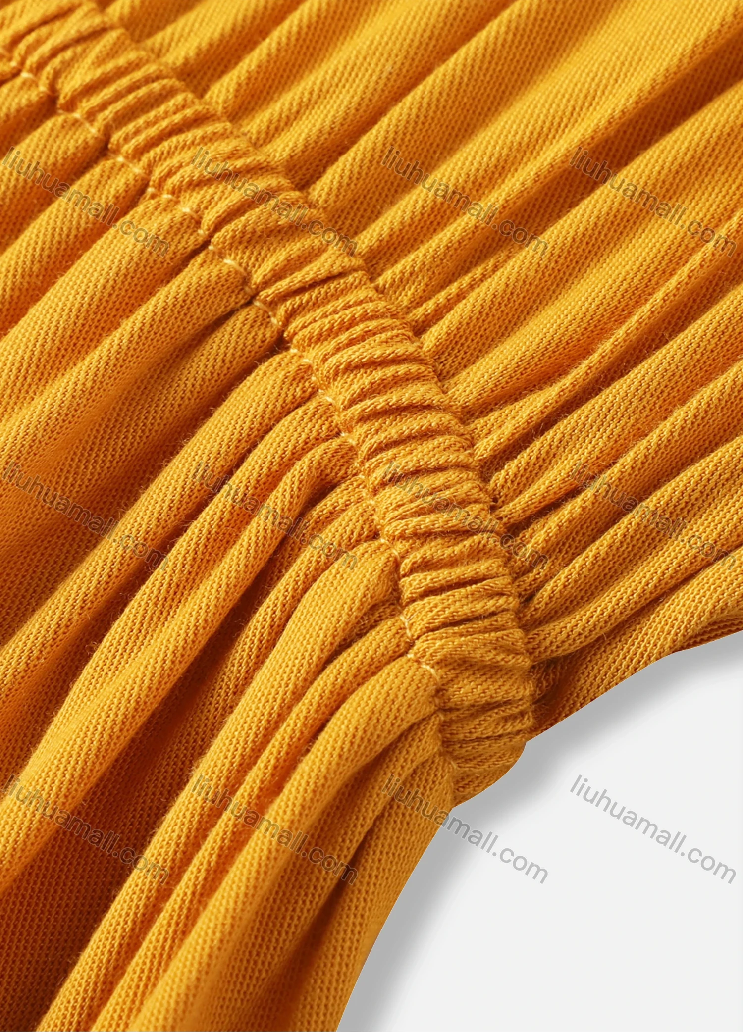 Wholesale Women's Lapel V Neck Long Sleeve Fake Pocket Button Drawstring Plain Short Shirt Dress - Liuhuamall