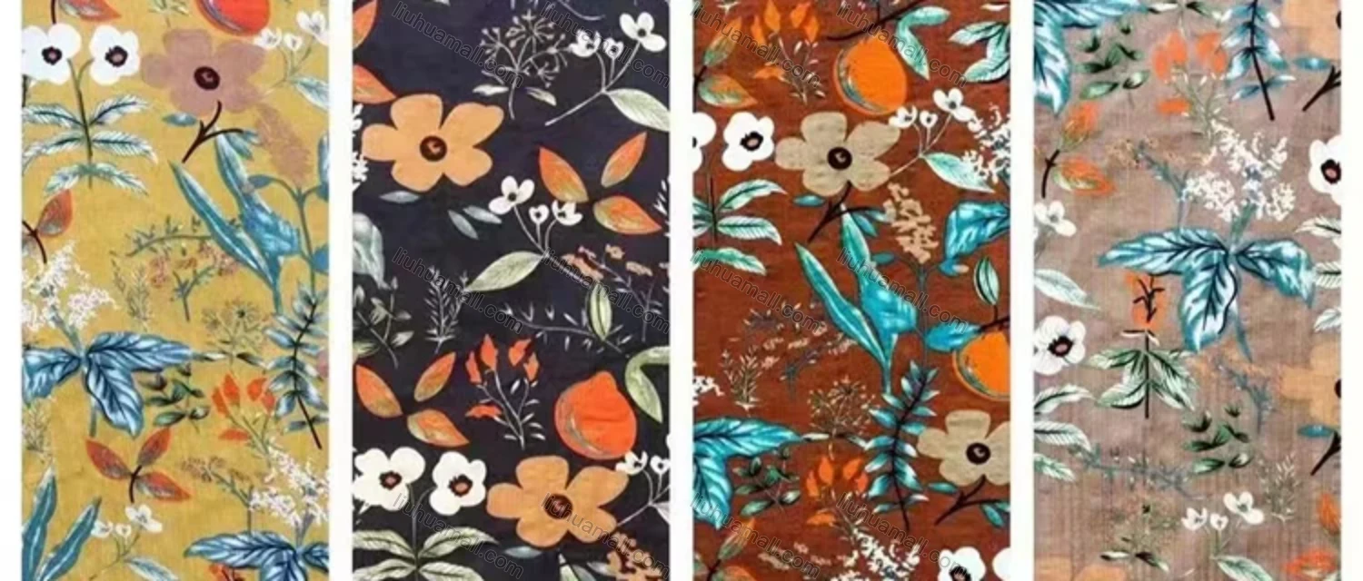 Wholesale Women's Linen Leisure Collared Knot Botton Down Blouse Plant & Floral Print Half Sleeve Shirt - Liuhuamall