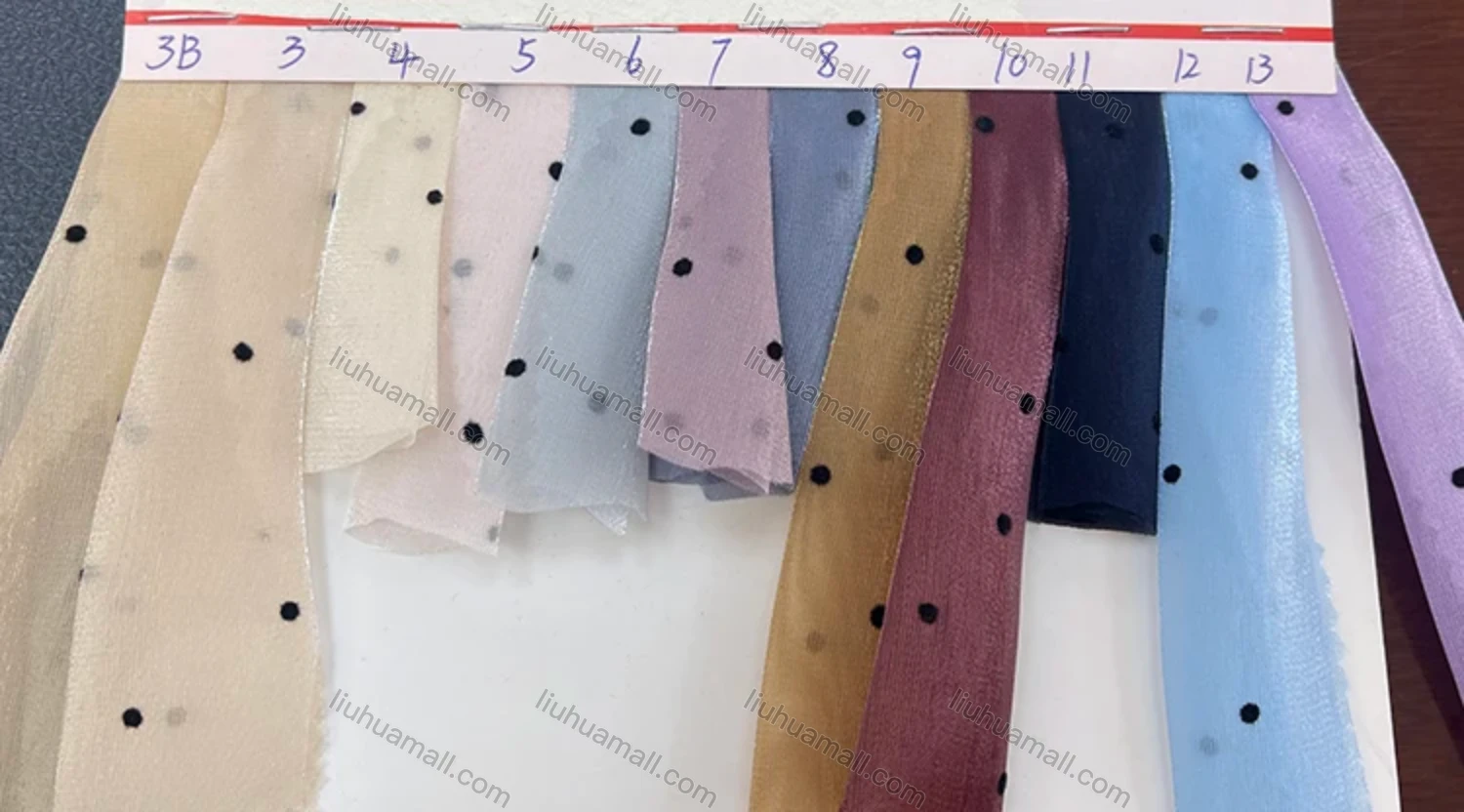 Wholesale Women's Turn-down Collar Shirt Sleeve Polka Dot Shirred Ruffle Hem Crop Blouse - Liuhuamall