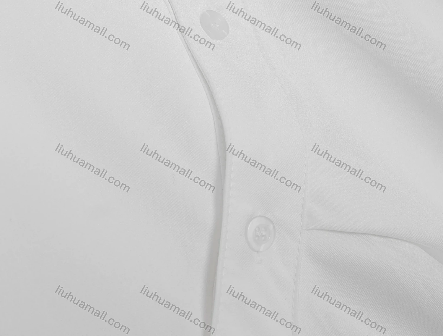 Wholesale Women's Casual Collared Ruched Half Sleeve Button Down Splicing Side Slit Tunic - Liuhuamall