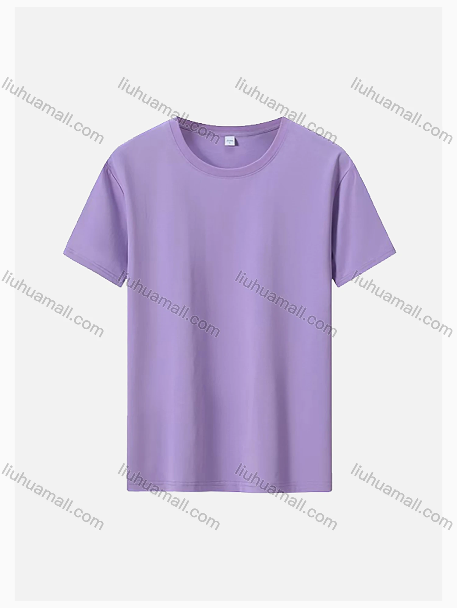 Wholesale Men's Lycra Cotton Basic Round Neck Plain T-shirt 819# - Liuhuamall