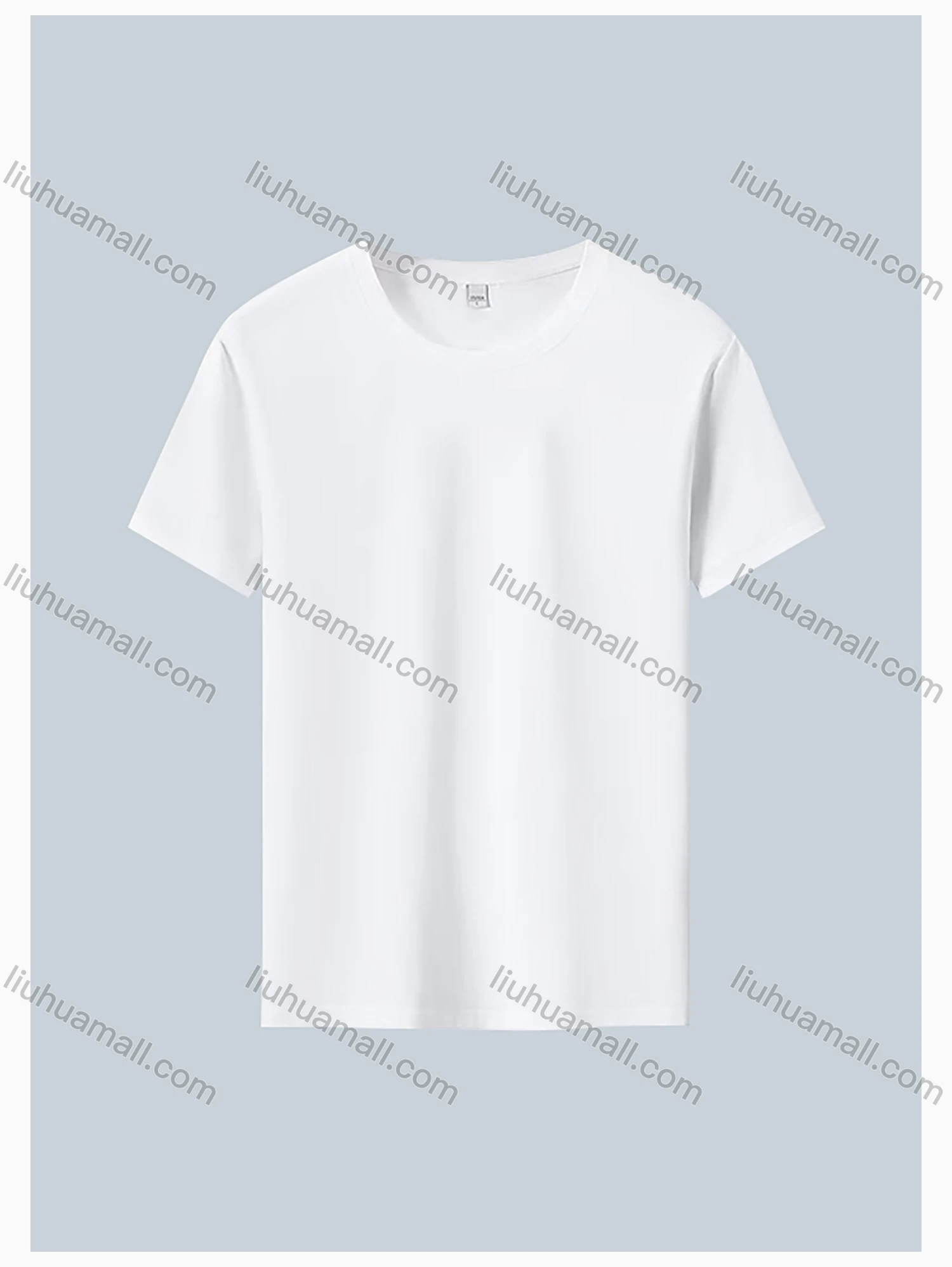 Wholesale Men's Lycra Cotton Basic Round Neck Plain T-shirt 819# - Liuhuamall