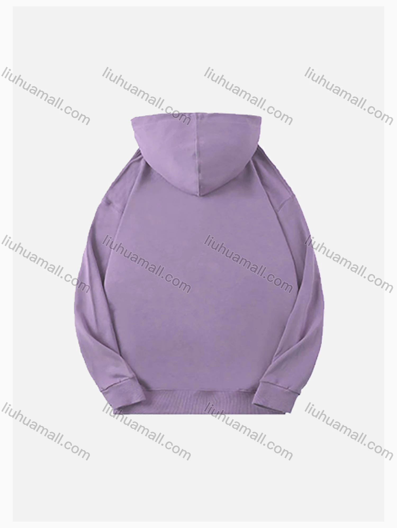 Wholesale Men's Basic 300g Plain Pullover Hooded Sweatshirts With Kanga Pocket 711# - Liuhuamall