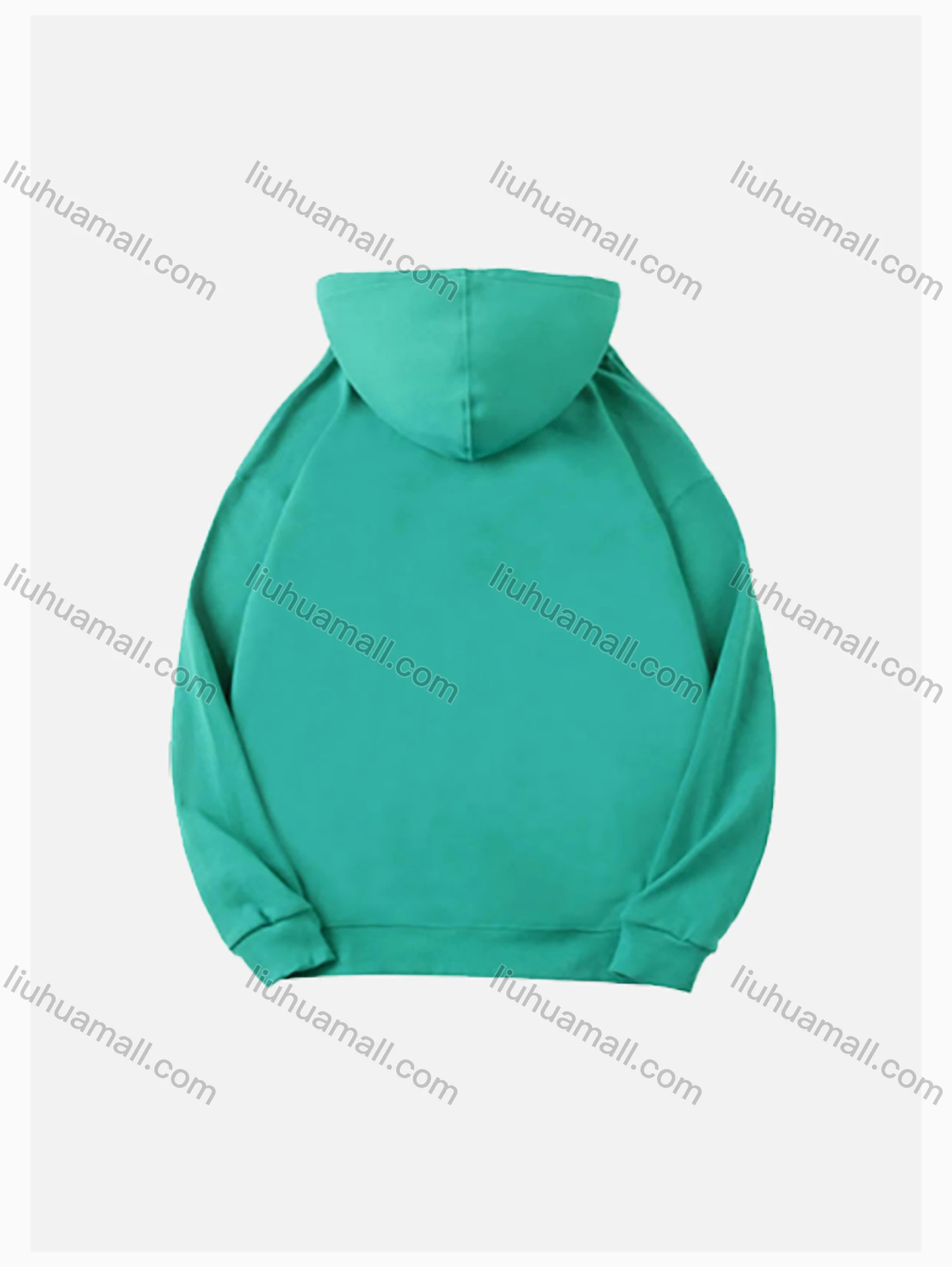Wholesale Men's Basic 300g Plain Pullover Hooded Sweatshirts With Kanga Pocket 711# - Liuhuamall