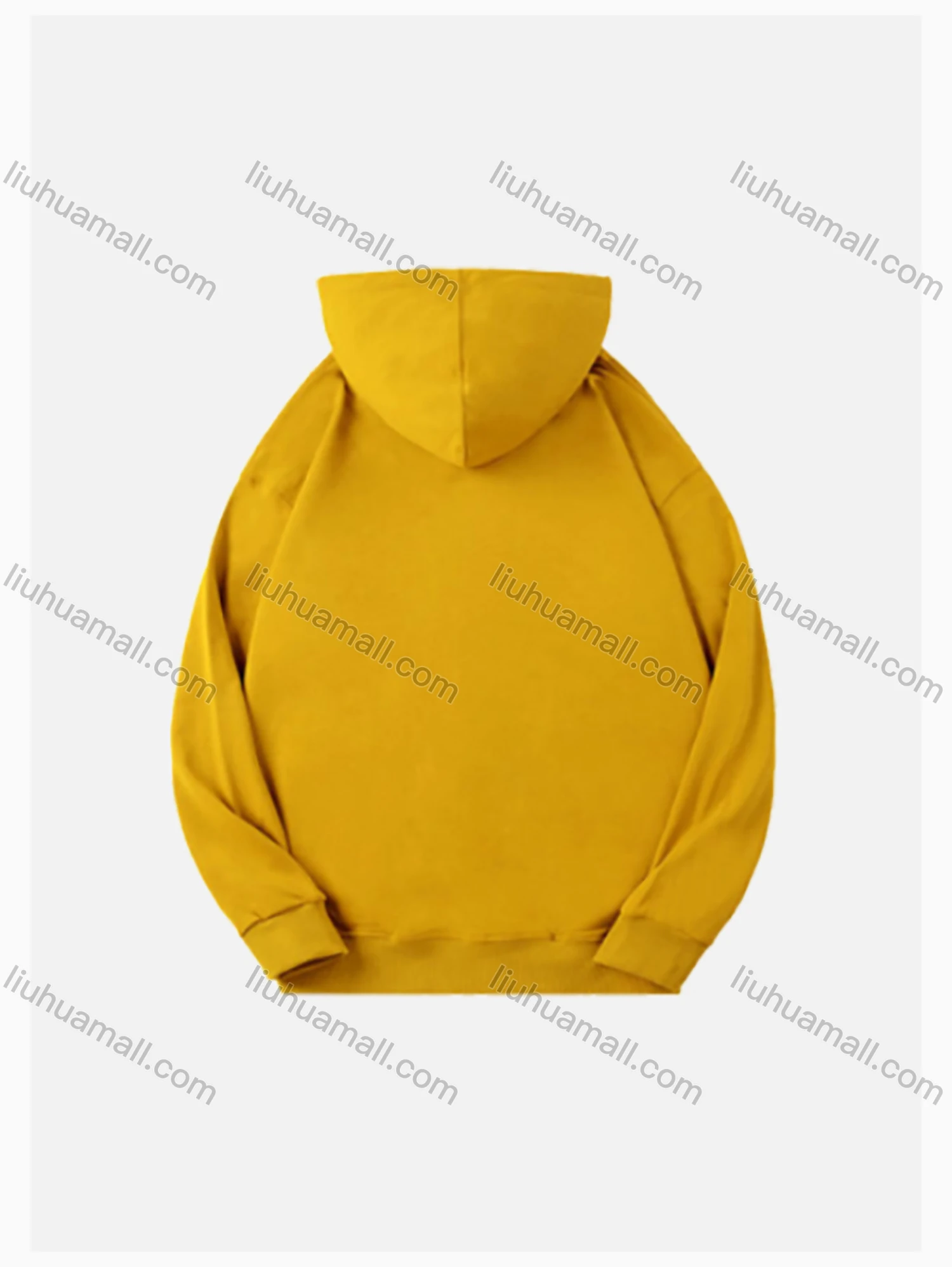 Wholesale Men's Basic 300g Plain Pullover Hooded Sweatshirts With Kanga Pocket 711# - Liuhuamall