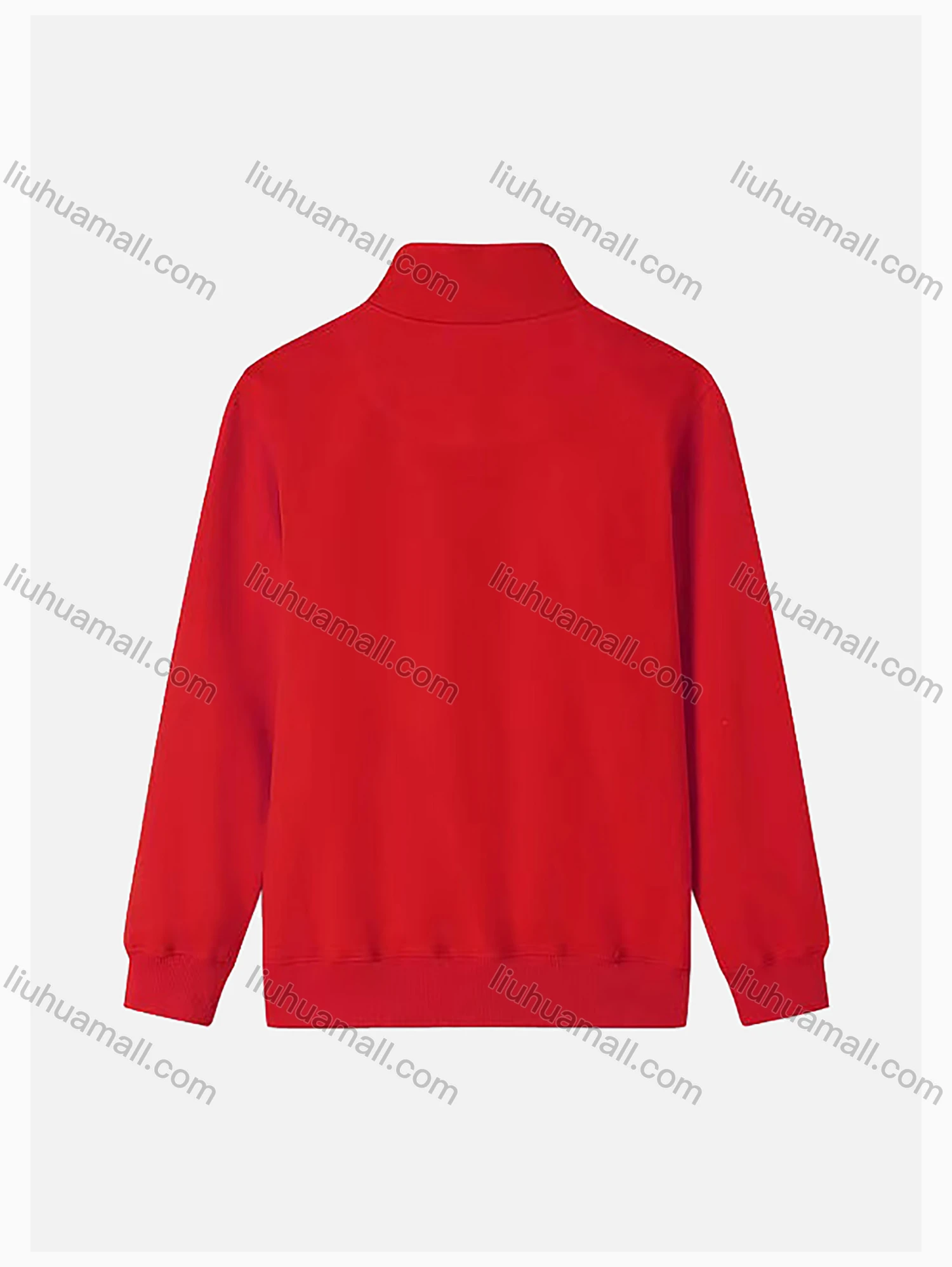 Wholesale Men's Casual Long Sleeve Full-Zip 300g Plain Jacket 712# - Liuhuamall