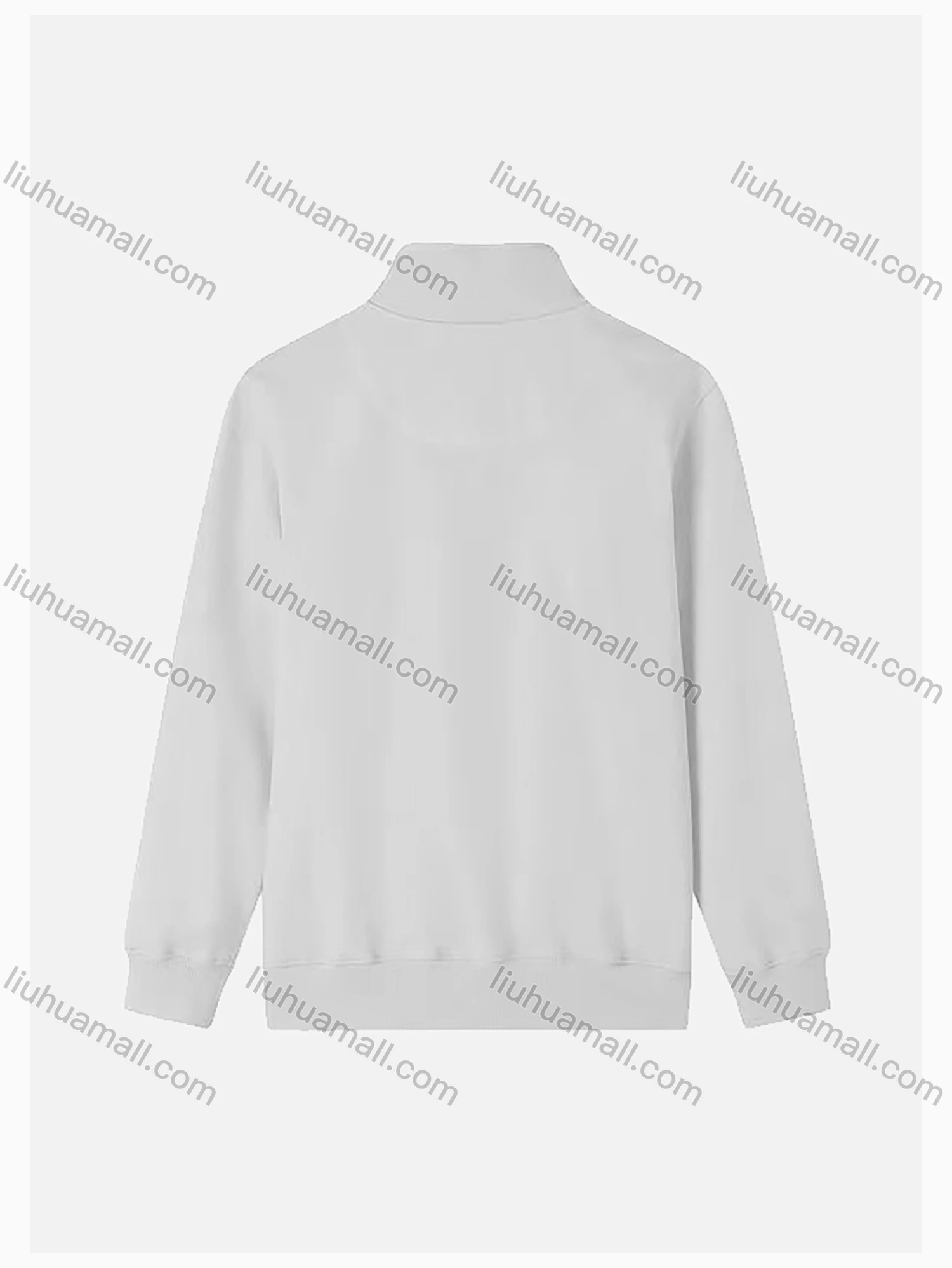 Wholesale Men's Casual Long Sleeve Full-Zip 300g Plain Jacket 712# - Liuhuamall