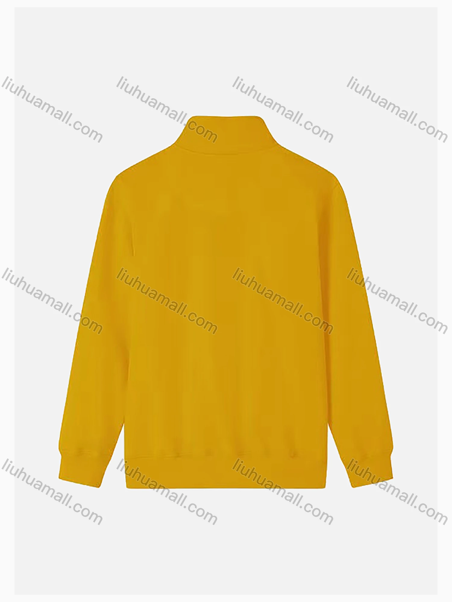 Wholesale Men's Casual Long Sleeve Full-Zip 300g Plain Jacket 712# - Liuhuamall