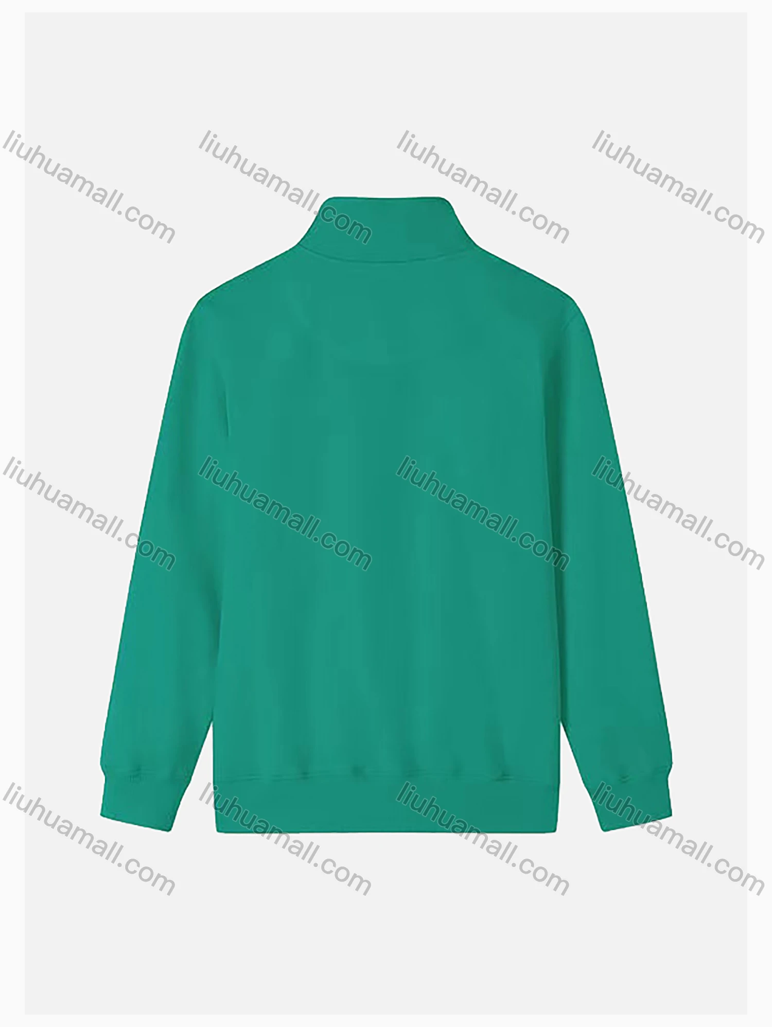 Wholesale Men's Casual Long Sleeve Full-Zip 300g Plain Jacket 712# - Liuhuamall