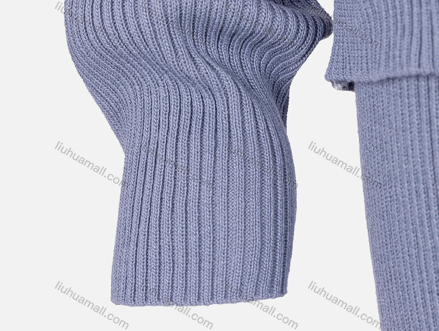 Wholesale Women's Long Sleeve Rib-knit Colorblock Sweater&Slim Plain Pant 2 Pieces Set 2289C-2867# - Liuhuamall
