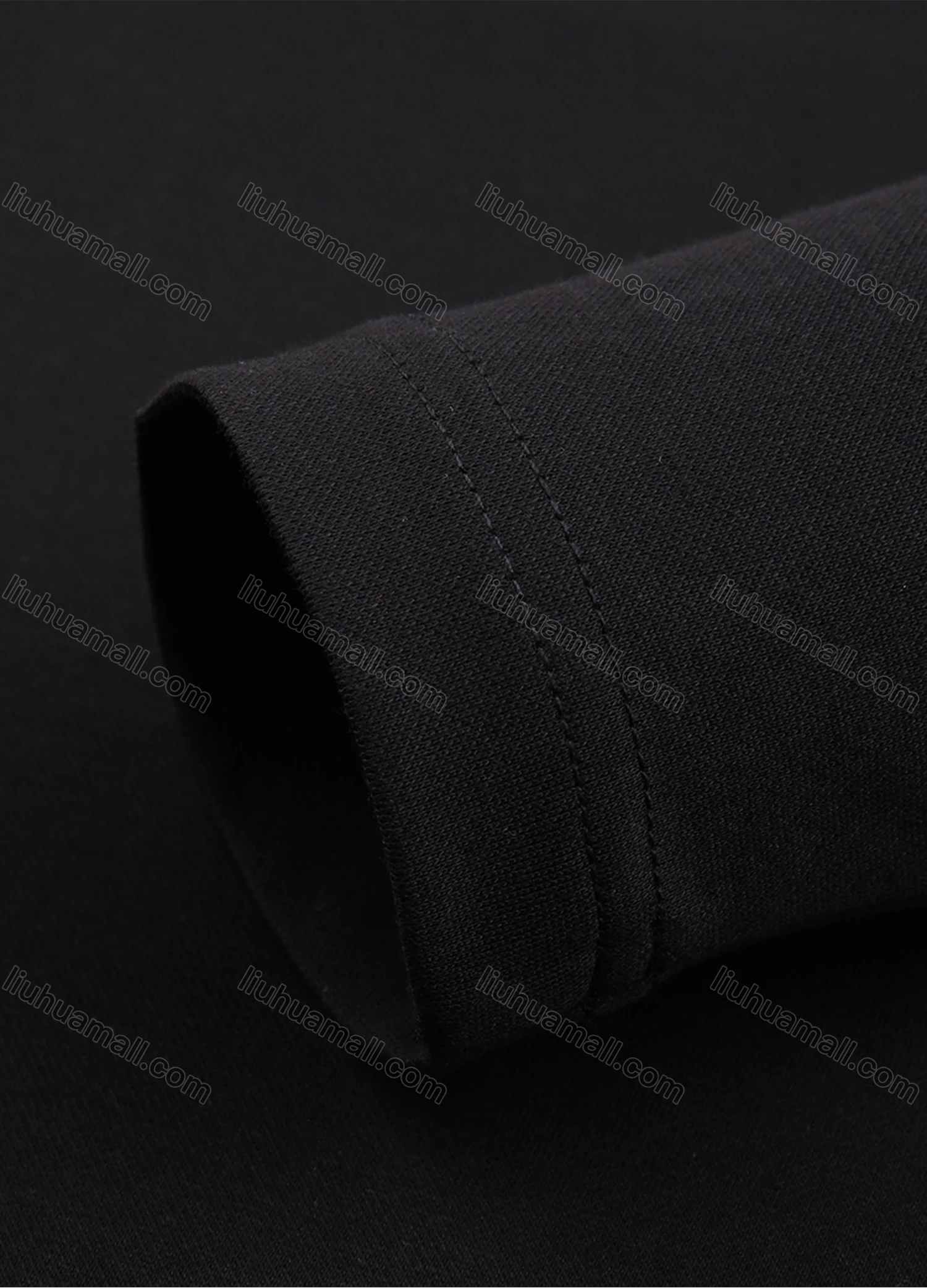 Wholesale Men's Casual Crew Neck Long Sleeve Multi-color Striped Trim T-shirt 835# - Liuhuamall