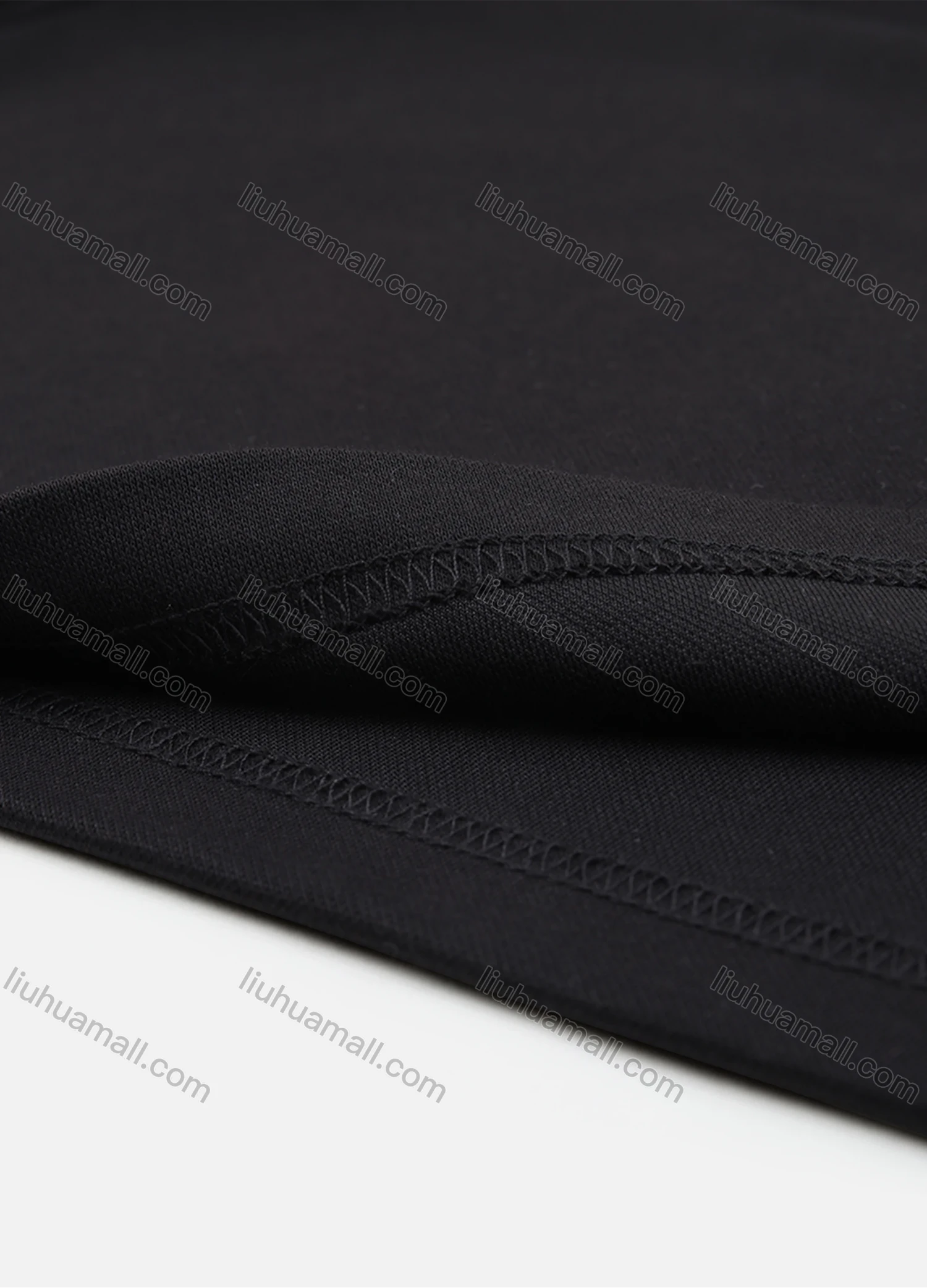 Wholesale Men's Casual Crew Neck Long Sleeve Multi-color Striped Trim T-shirt 835# - Liuhuamall