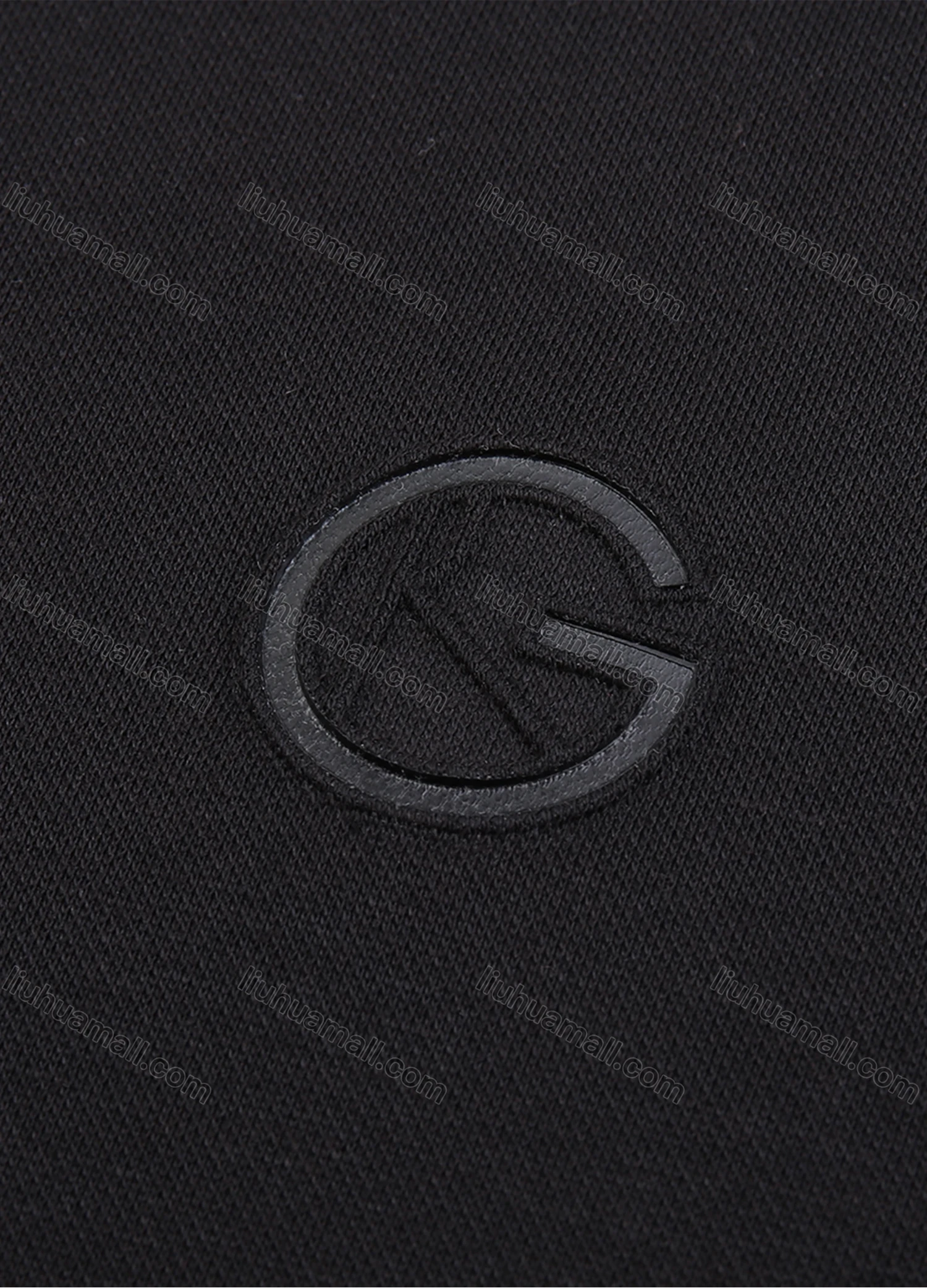 Wholesale Men's Casual Long Sleeve Multi-color Striped Trim Crew Neck Letter T-shirt 857# - Liuhuamall