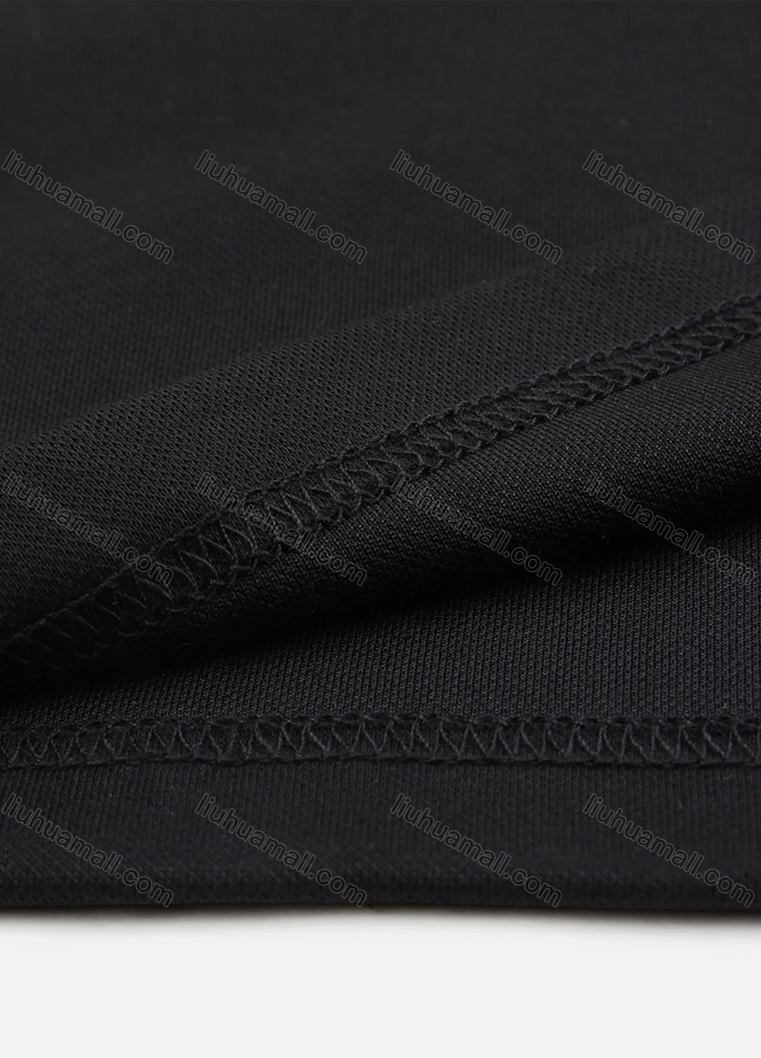 Wholesale Men's Casual Long Sleeve Multi-color Striped Trim Crew Neck Letter T-shirt 857# - Liuhuamall