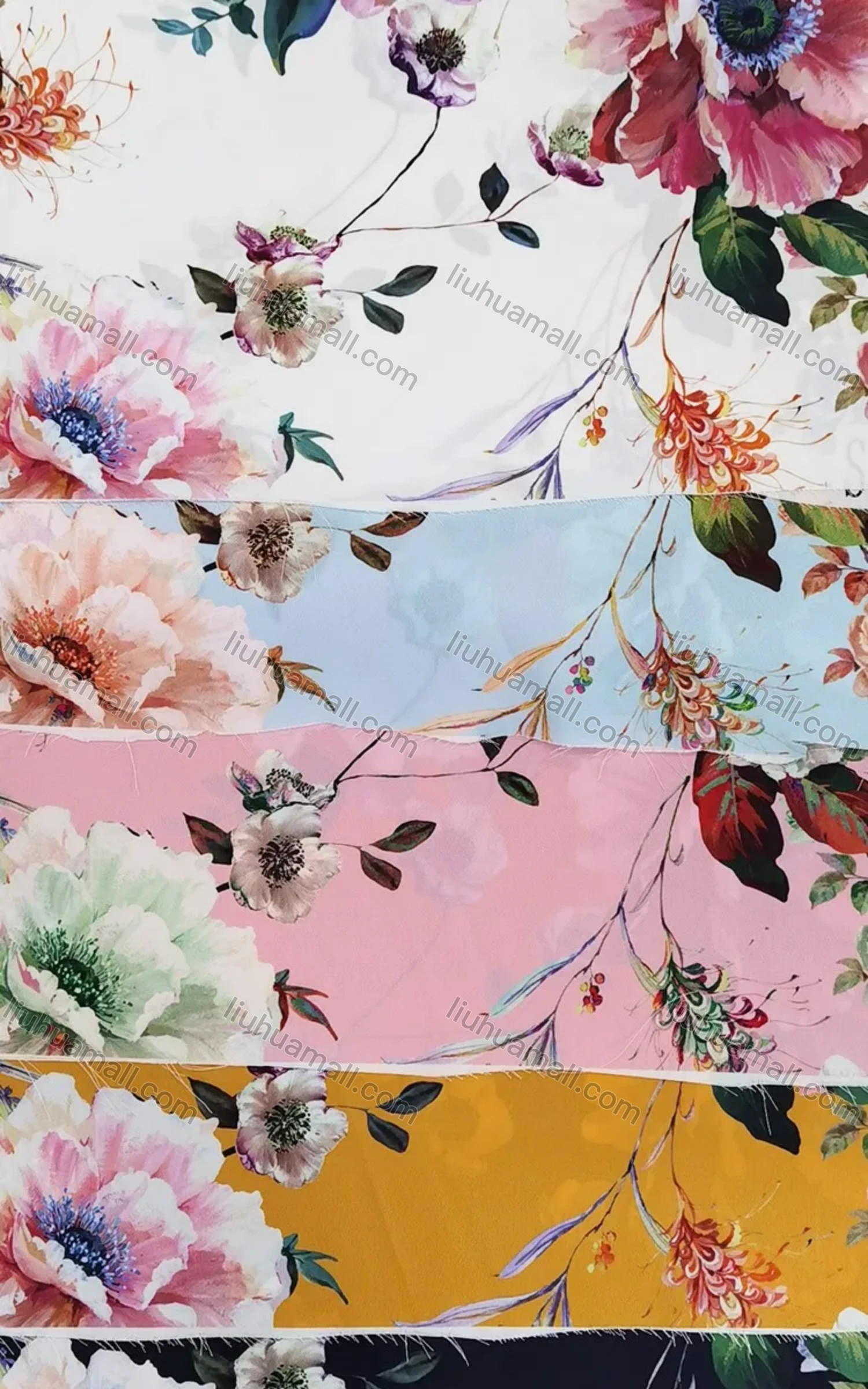 Wholesale Women's Casual Sweetheart Neck Button Decro Floral Print Cami Top	 - Liuhuamall