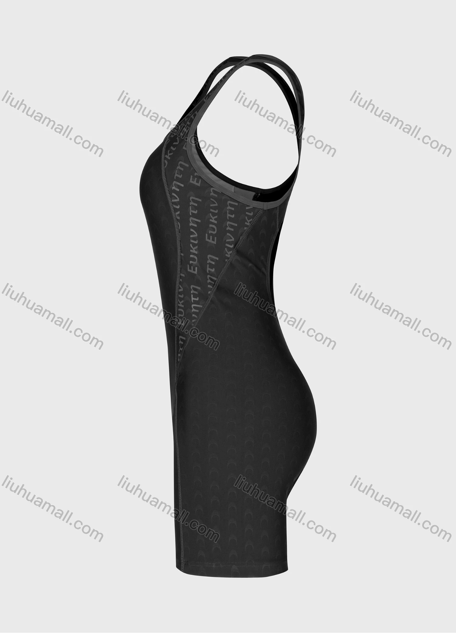 Wholesale Women's Professional Boyleg Racerback Cutout Back One Piece Swimsuit - Liuhuamall