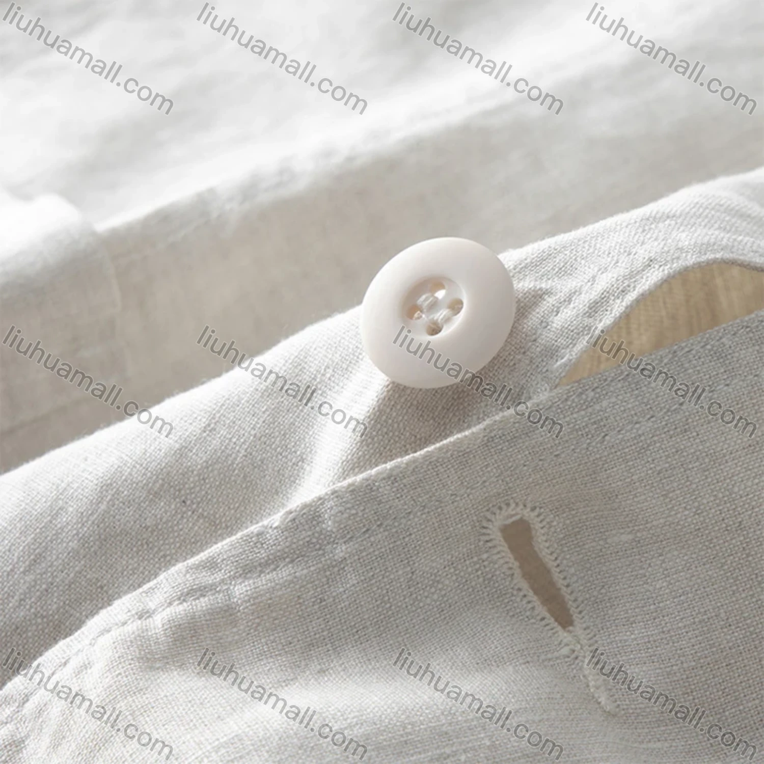 Wholesale Men's Casual Lapel Linen Plain Ruched Single Breasted Patch Pockets Blazer NM050# - Liuhuamall