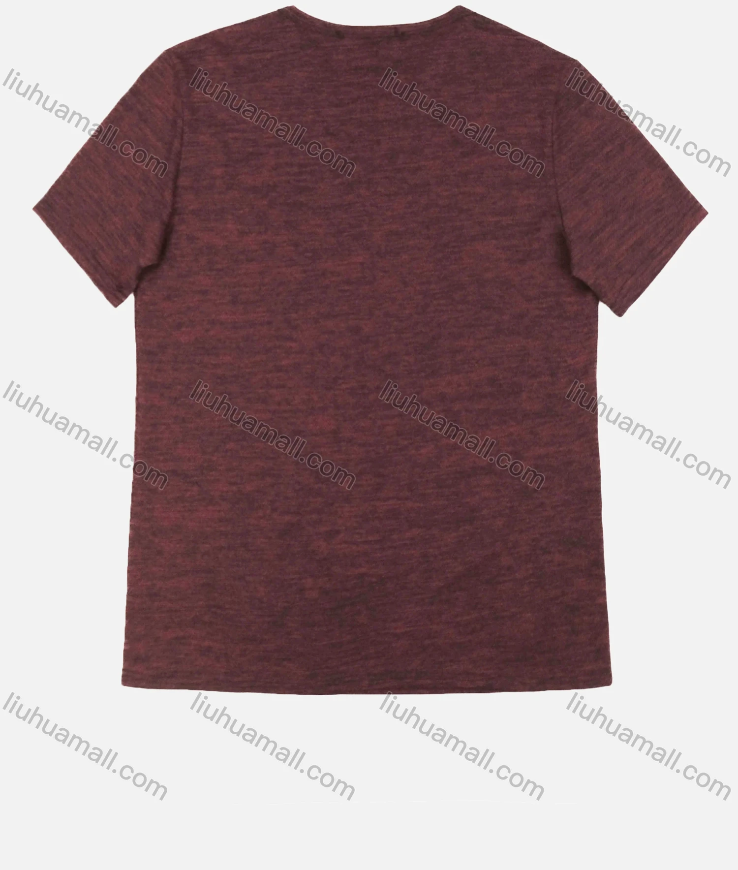 Wholesale Men's 100%Cotton Sporty Crew Neck Short Sleeve Space Dye Sports T-shirt MS007# - Liuhuamall