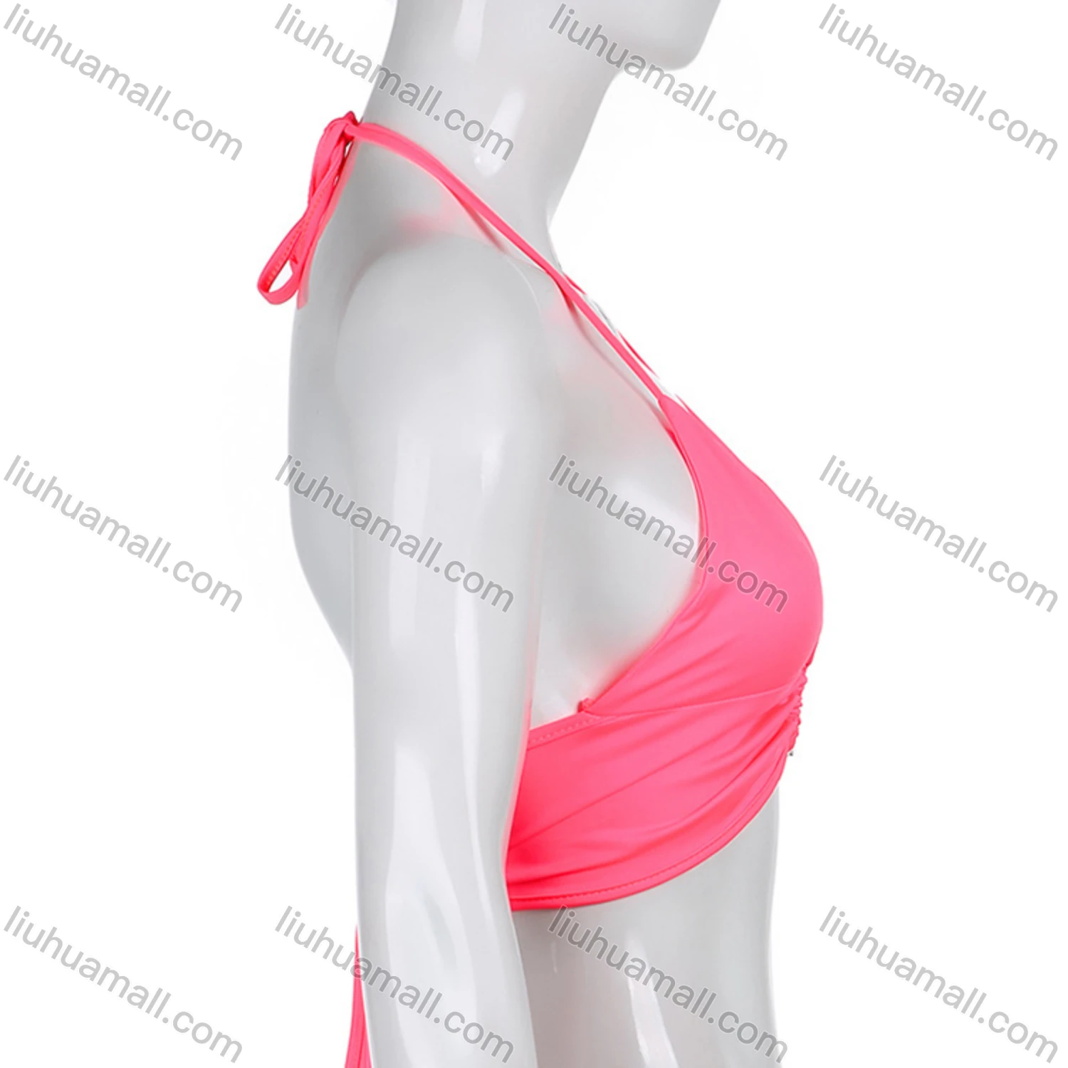 Wholesale Women's Halter Tie Back Bikini - Liuhuamall