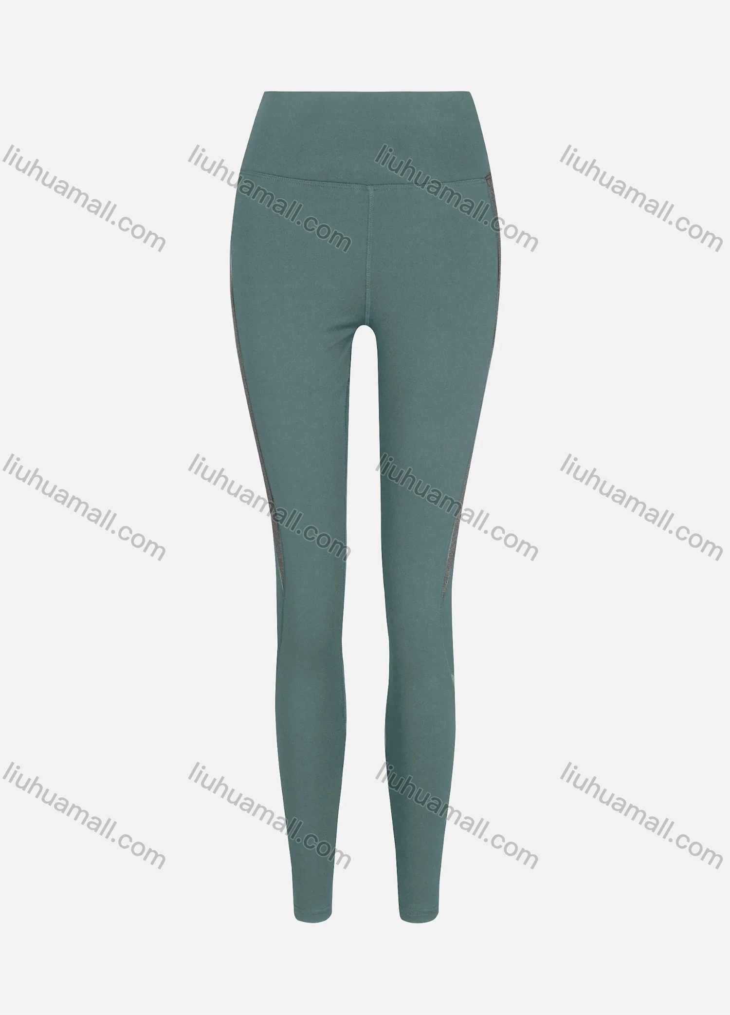 Wholesale Women's Sporty High Waist Sheer Mesh Plain Legging - Liuhuamall