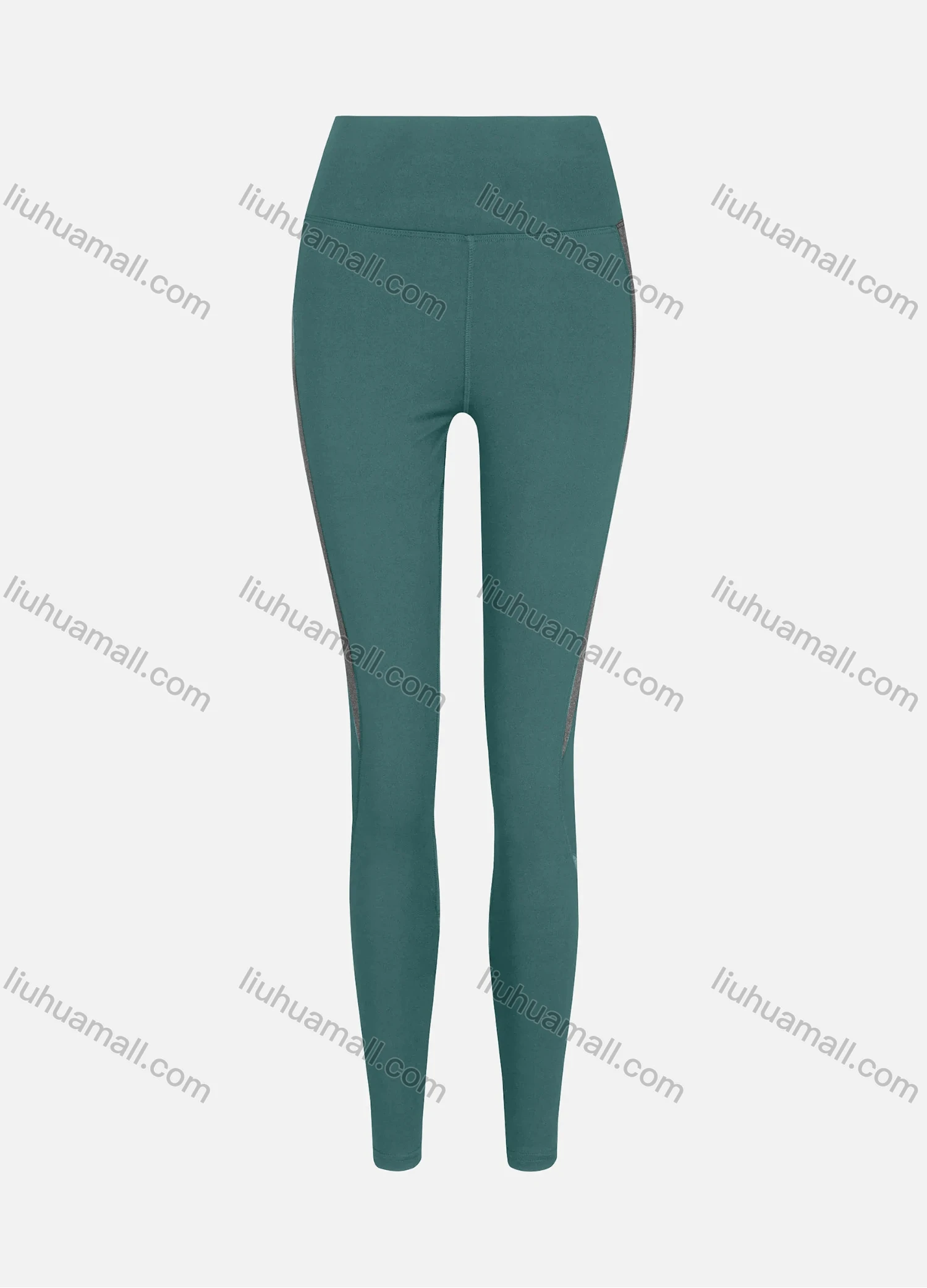 Wholesale Women's Sporty High Waist Sheer Mesh Plain Legging - Liuhuamall