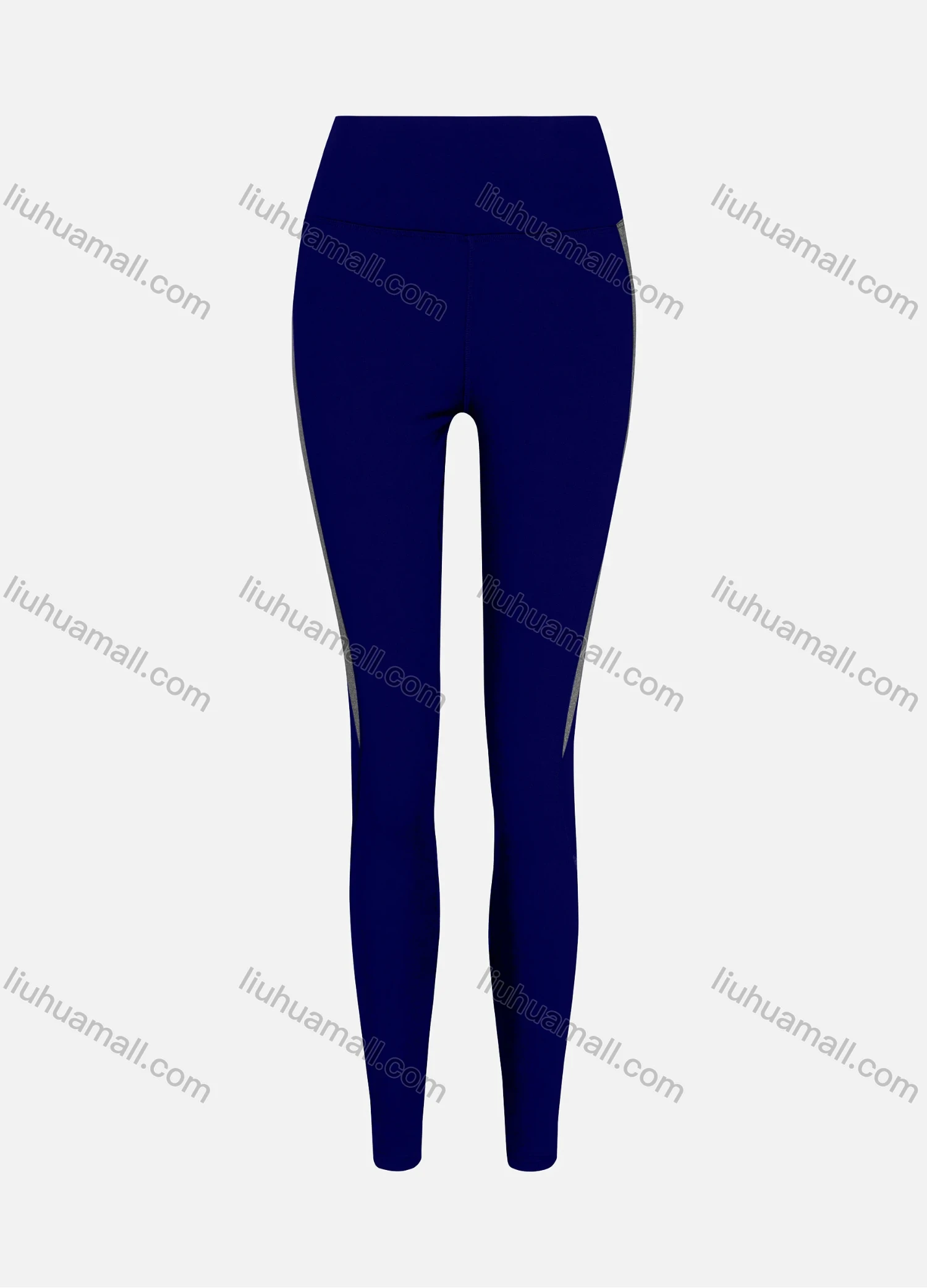 Wholesale Women's Sporty High Waist Sheer Mesh Plain Legging - Liuhuamall