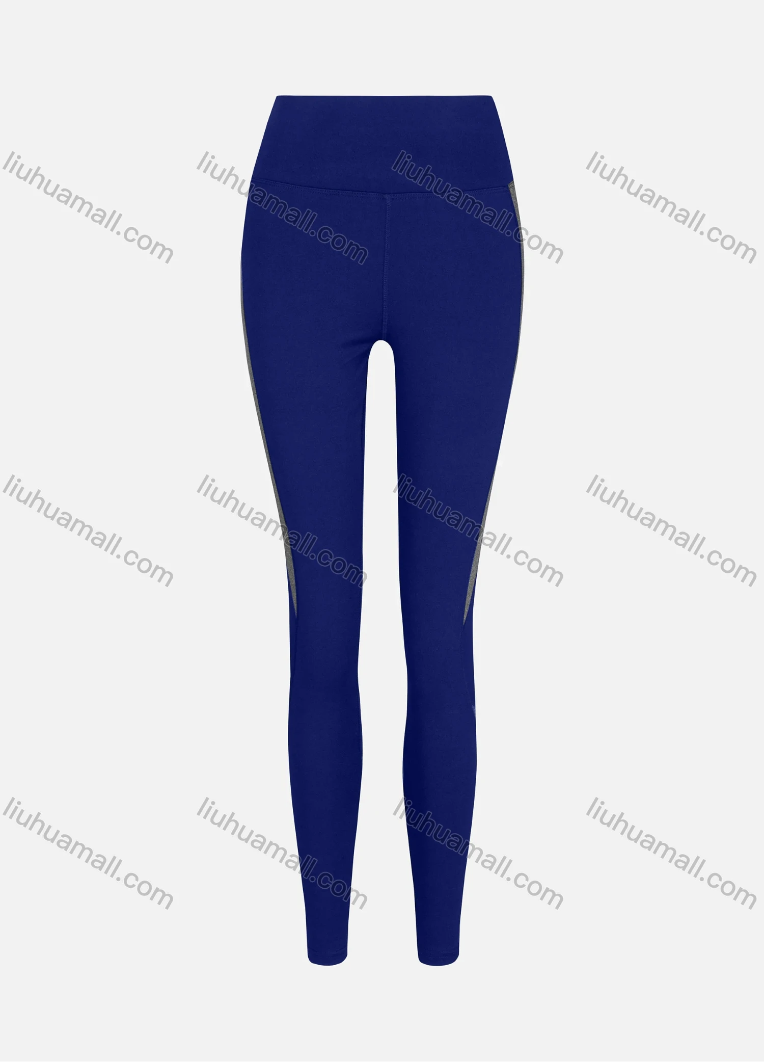 Wholesale Women's Sporty High Waist Sheer Mesh Plain Legging - Liuhuamall