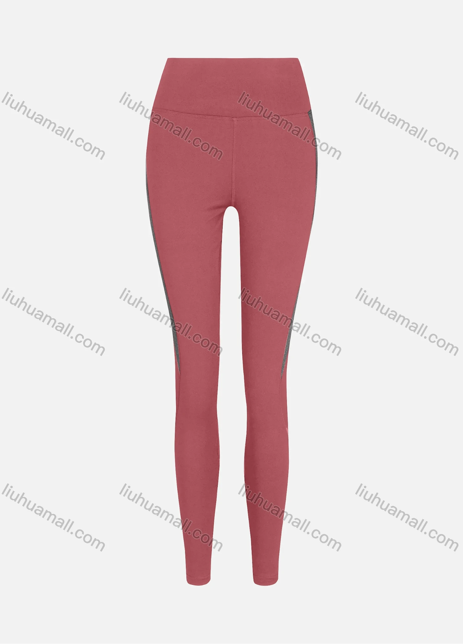 Wholesale Women's Sporty High Waist Sheer Mesh Plain Legging - Liuhuamall