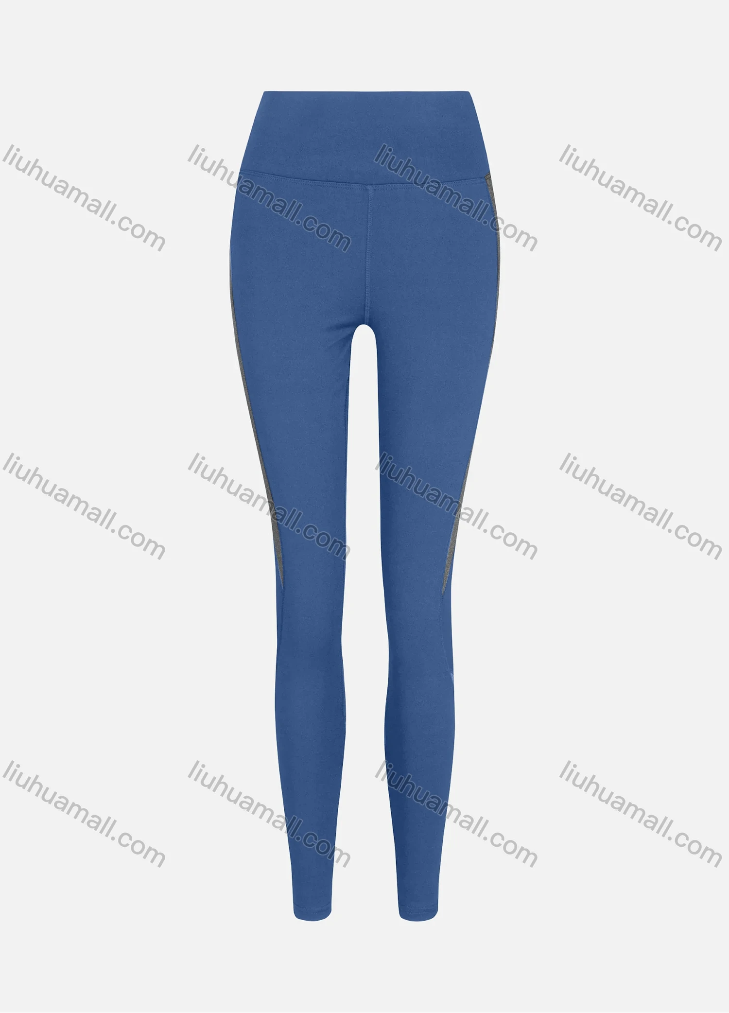Wholesale Women's Sporty High Waist Sheer Mesh Plain Legging - Liuhuamall