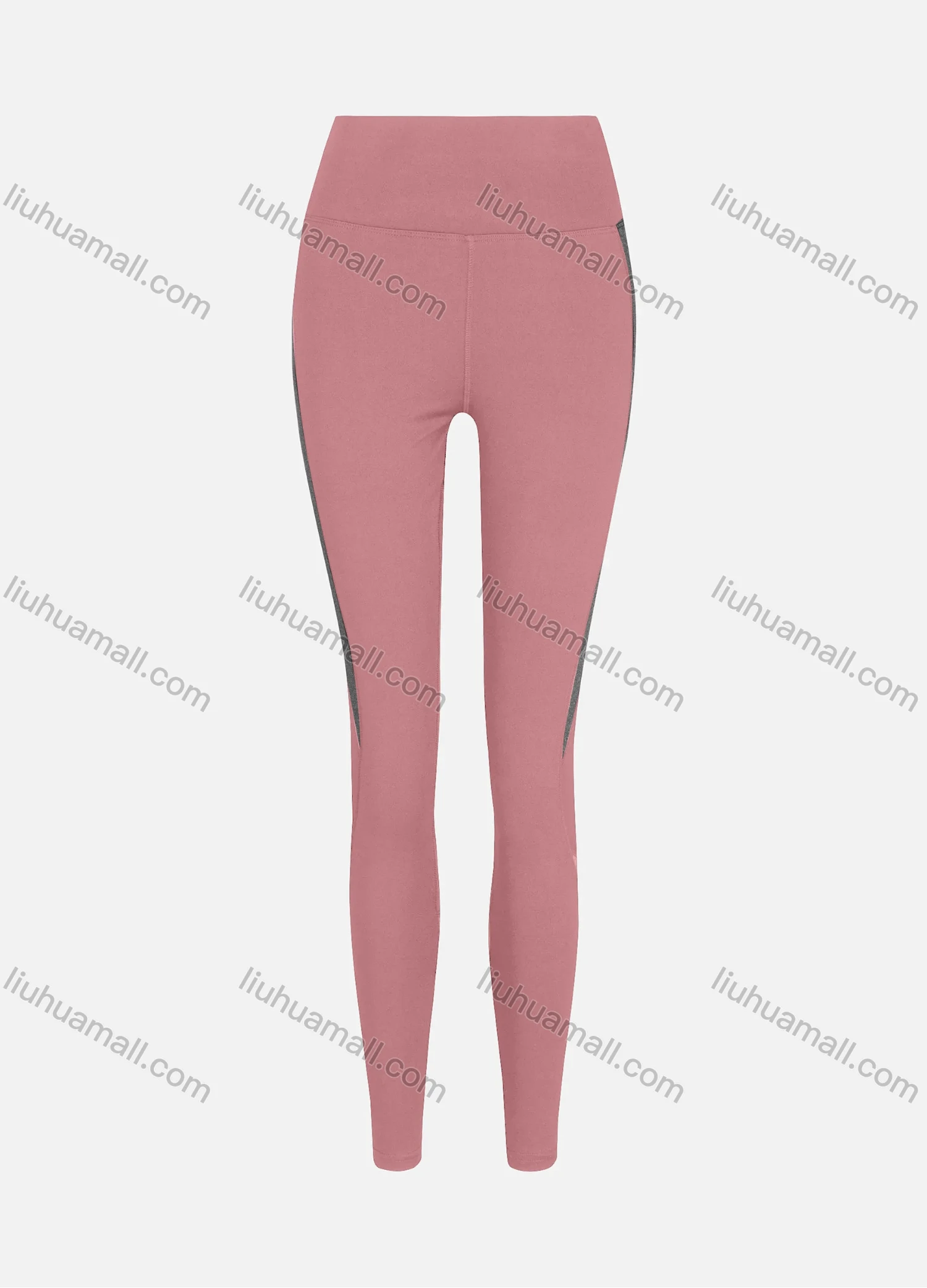 Wholesale Women's Sporty High Waist Sheer Mesh Plain Legging - Liuhuamall