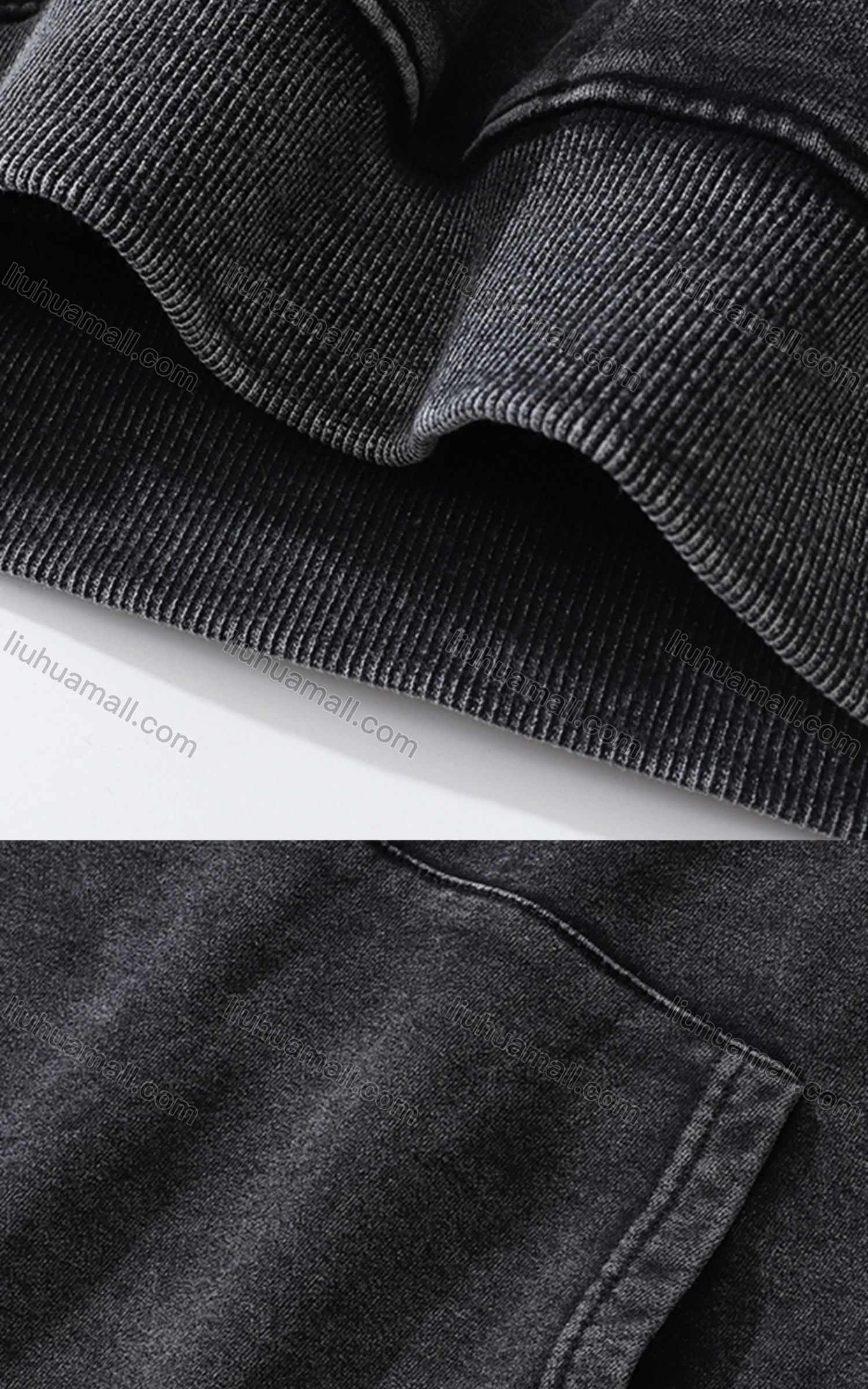 Wholesale Men's Fashion 100%Cotton Graphic Distressed Long Sleeve Hoodie Pullover Sweatshirt SML15# - Liuhuamall