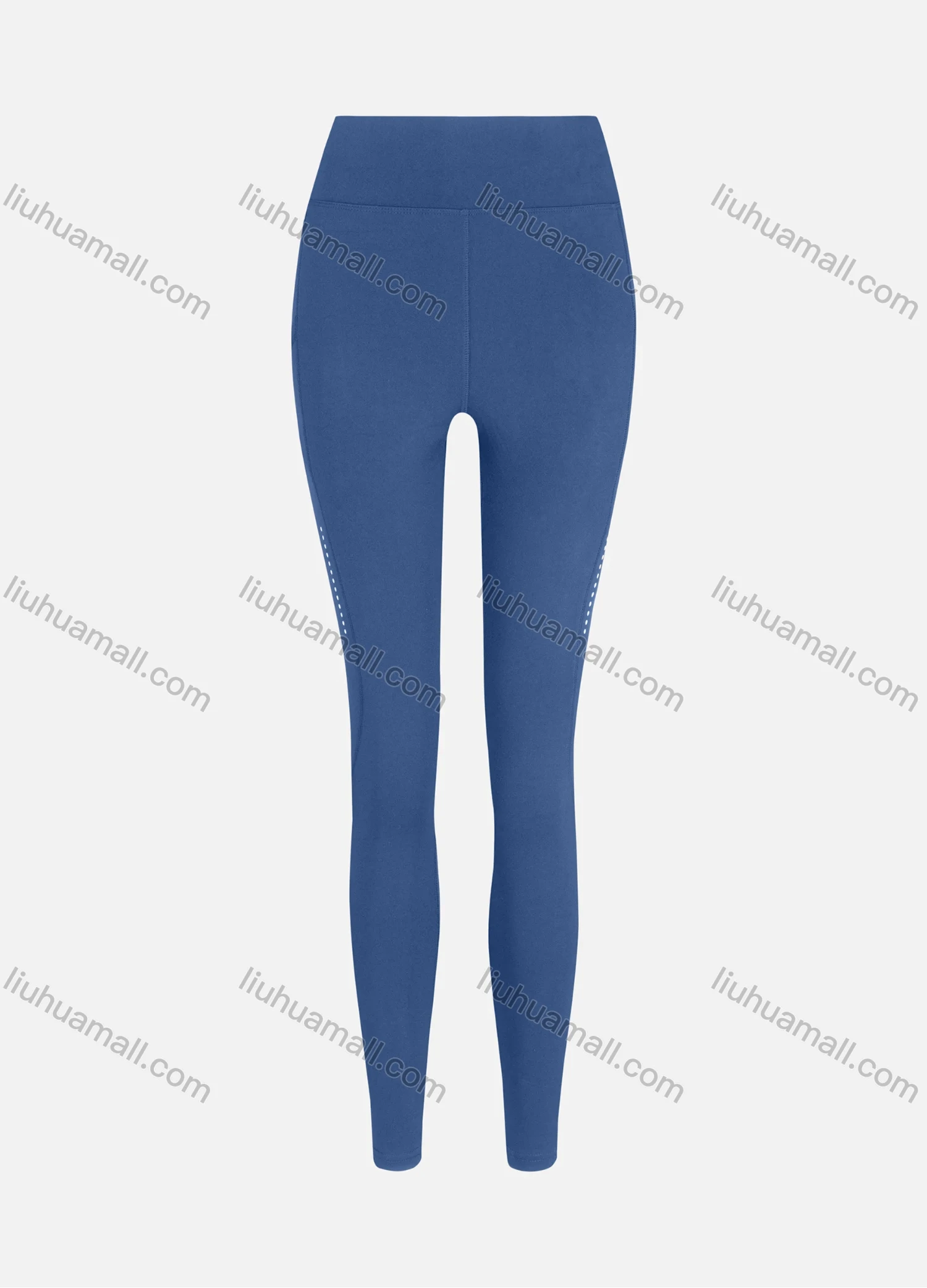 Wholesale Women's Sporty High Waist Hollow Out Plain Legging - Liuhuamall