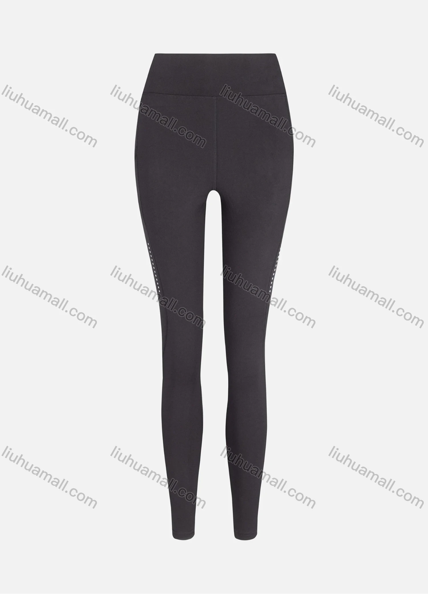 Wholesale Women's Sporty High Waist Hollow Out Plain Legging - Liuhuamall
