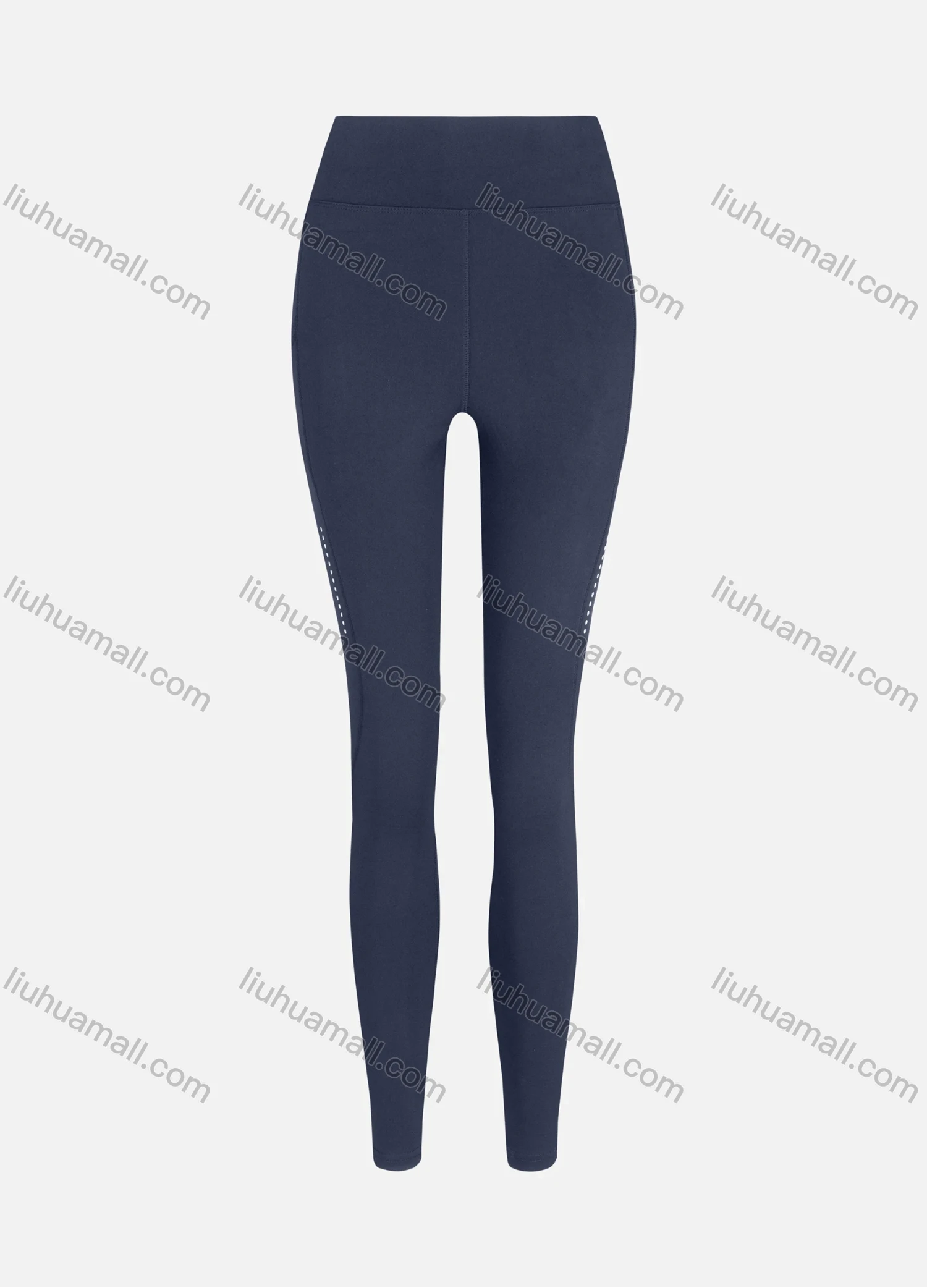Wholesale Women's Sporty High Waist Hollow Out Plain Legging - Liuhuamall