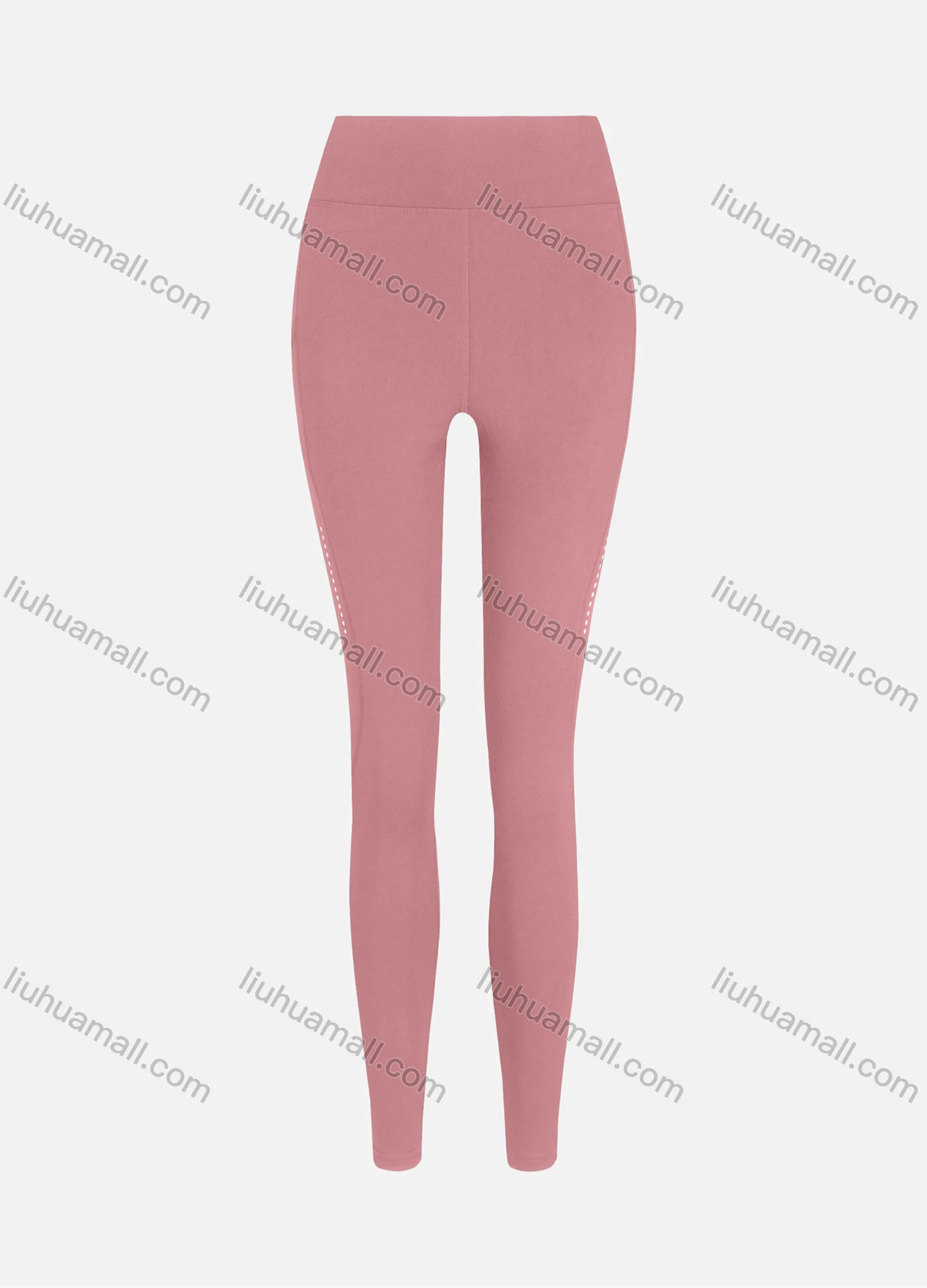 Wholesale Women's Sporty High Waist Hollow Out Plain Legging - Liuhuamall