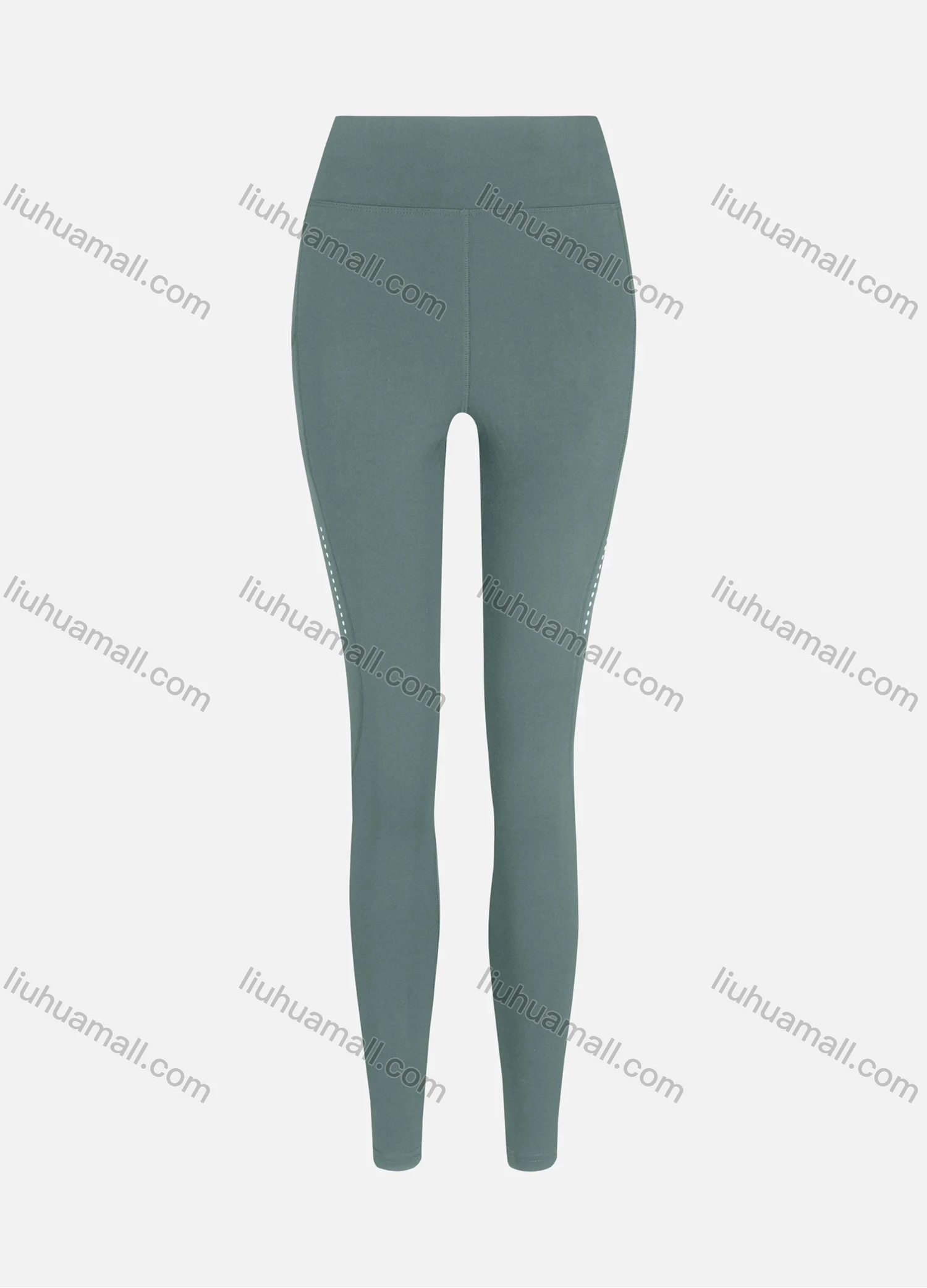 Wholesale Women's Sporty High Waist Hollow Out Plain Legging - Liuhuamall