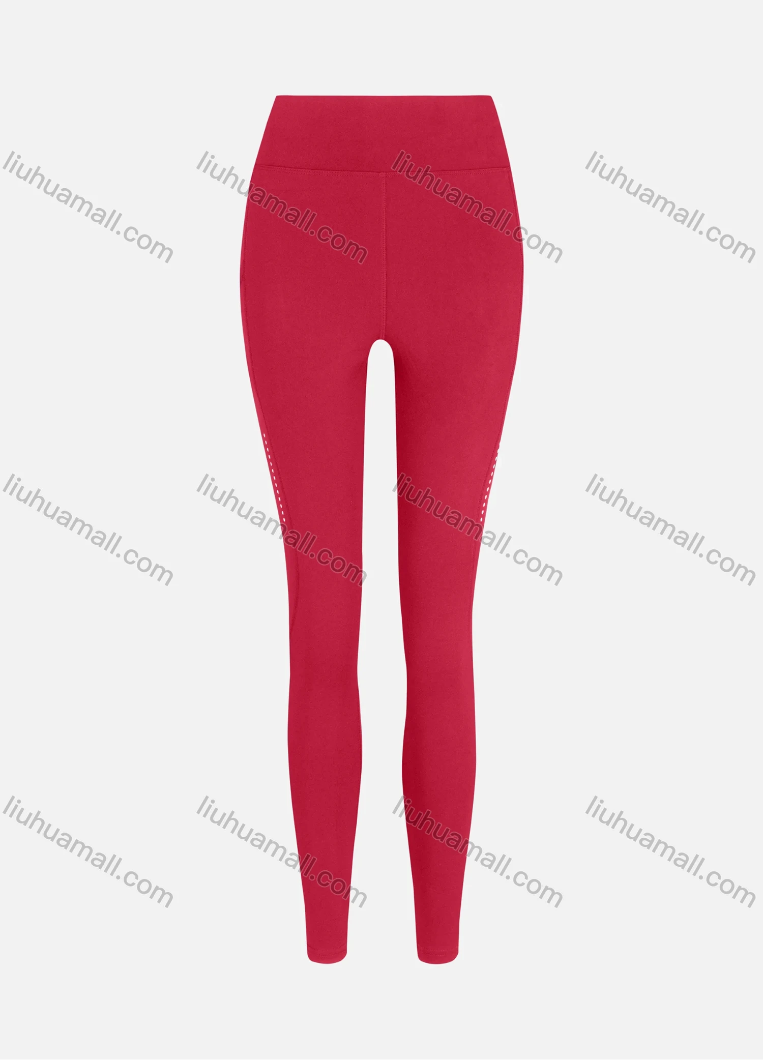 Wholesale Women's Sporty High Waist Hollow Out Plain Legging - Liuhuamall