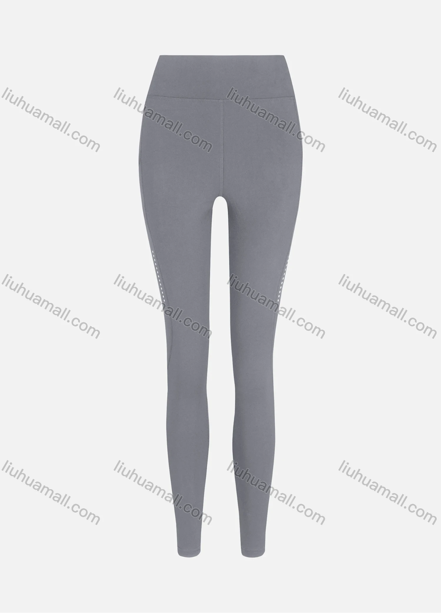 Wholesale Women's Sporty High Waist Hollow Out Plain Legging - Liuhuamall