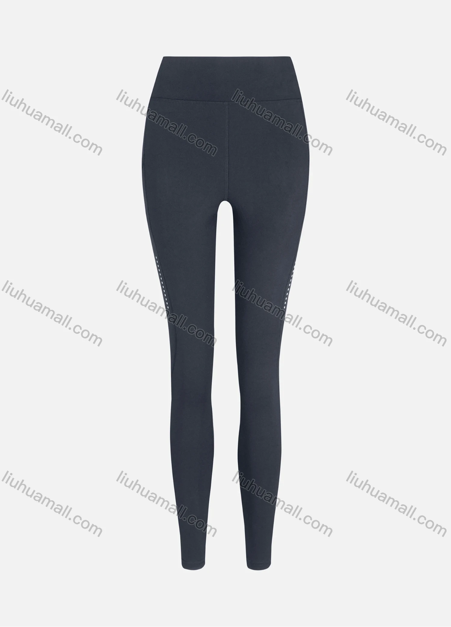 Wholesale Women's Sporty High Waist Hollow Out Plain Legging - Liuhuamall