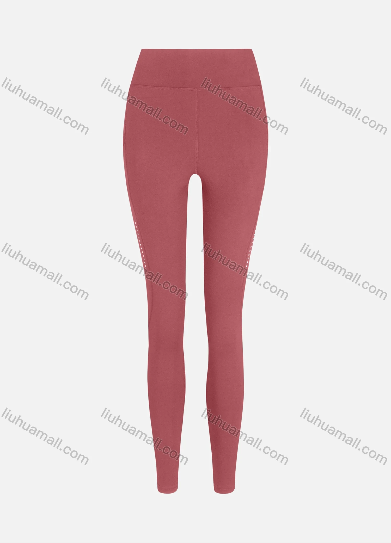 Wholesale Women's Sporty High Waist Hollow Out Plain Legging - Liuhuamall