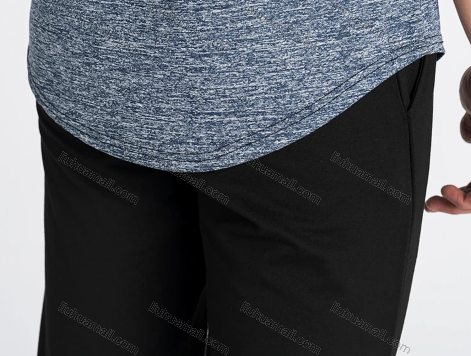 Wholesale Men's Sporty Sleeveless Drawstring Letter Print Hoodie - Liuhuamall